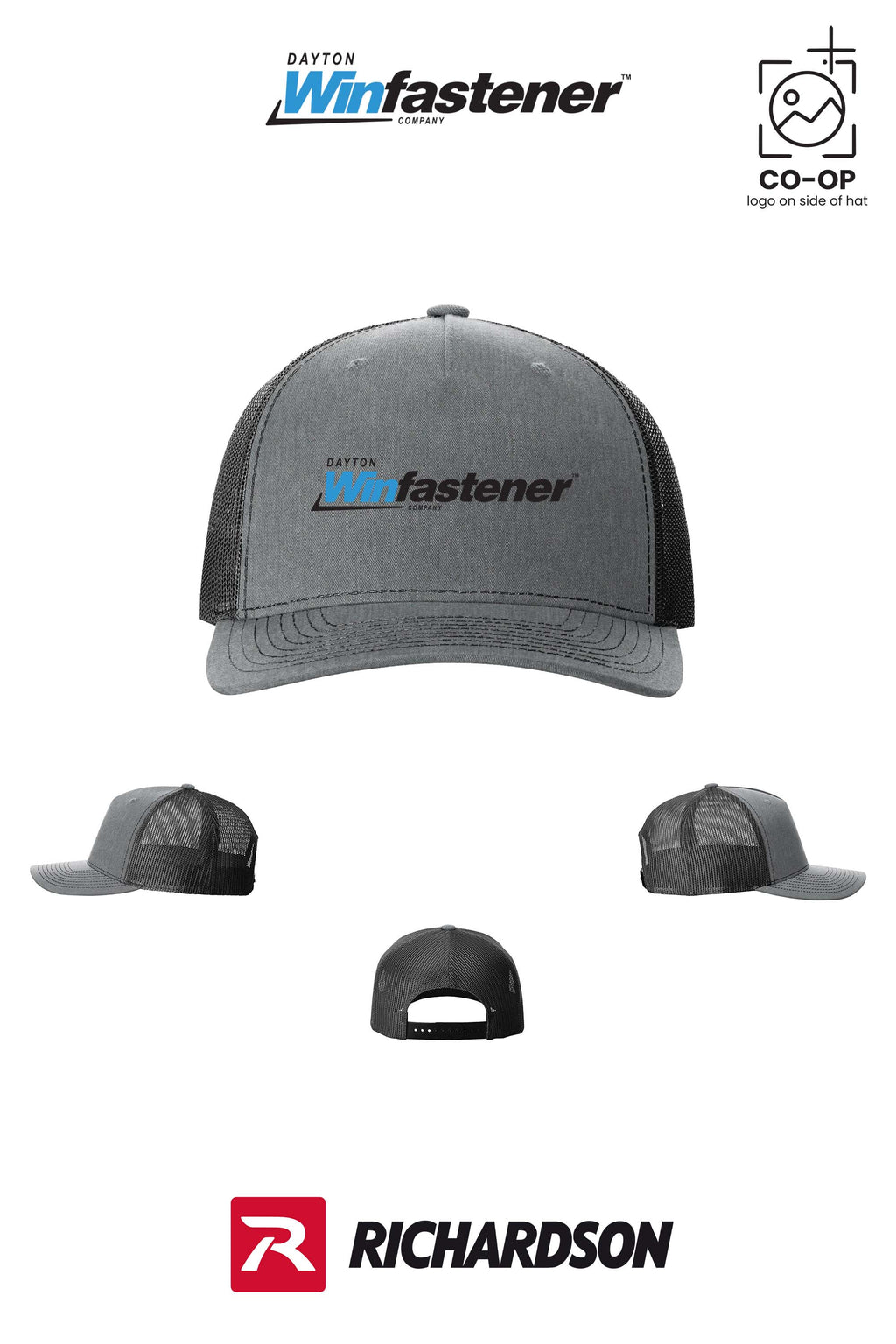 Richardson 112FP Five-Panel Trucker - Dayton Winfastener