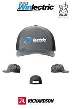 Richardson 112FP Five-Panel Trucker - Graves Winlectric