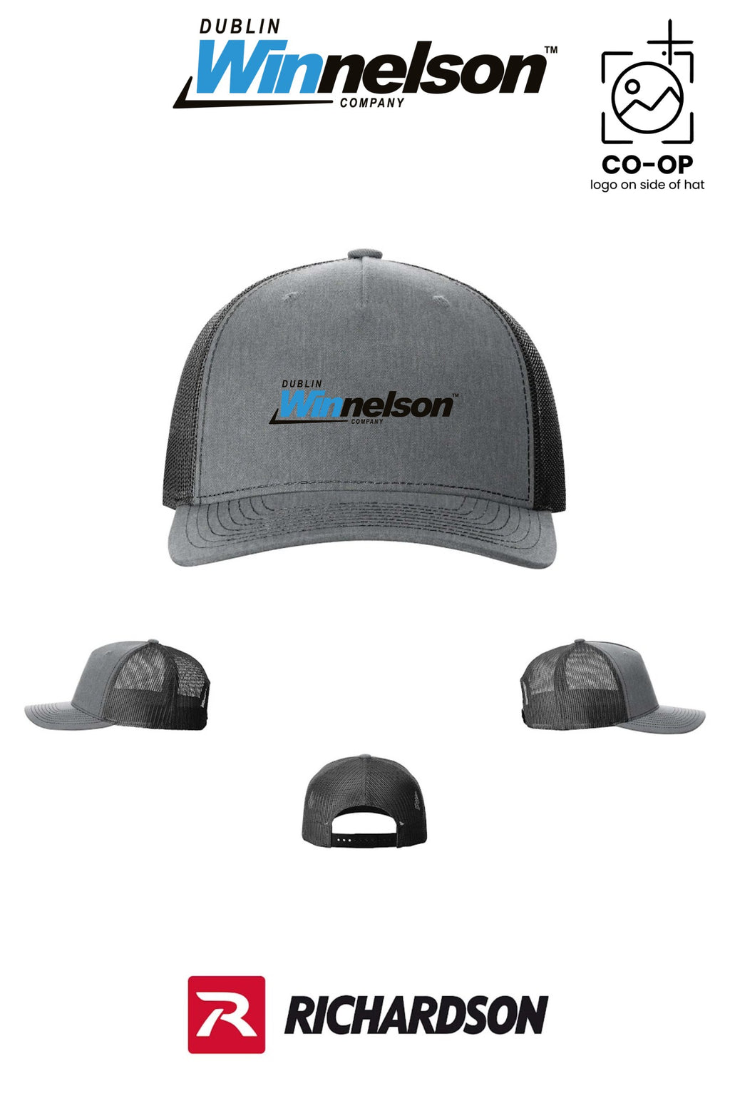 Richardson 112FP Five-Panel Trucker - Dublin Winnelson