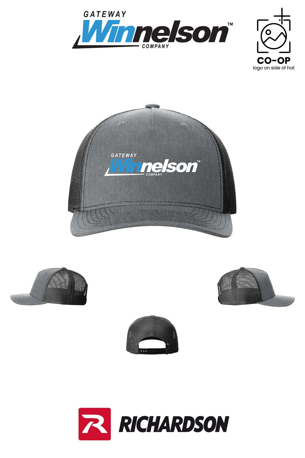 Richardson 112FP Five-Panel Trucker - Gateway Winnelson