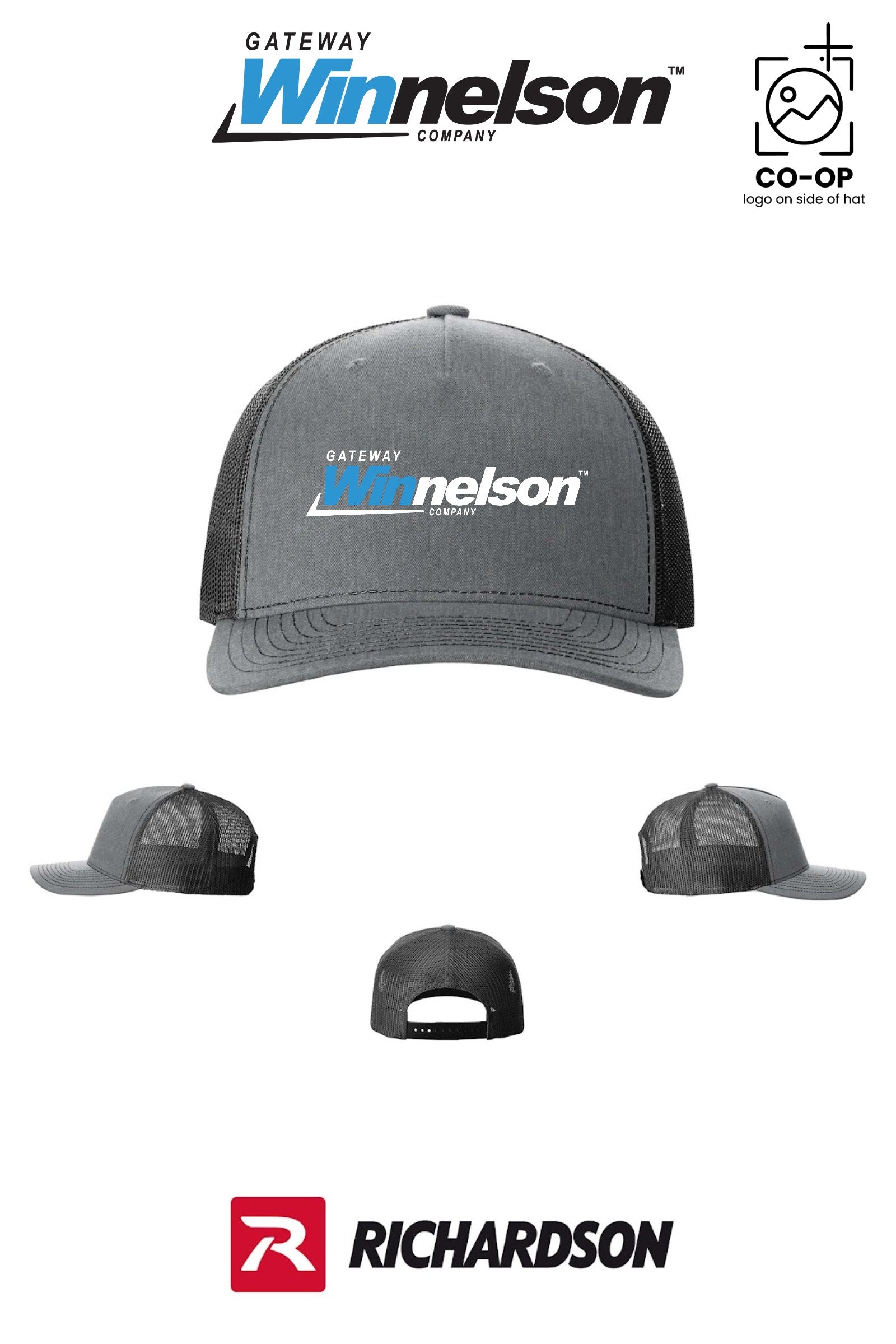 Richardson 112FP Five-Panel Trucker - Gateway Winnelson