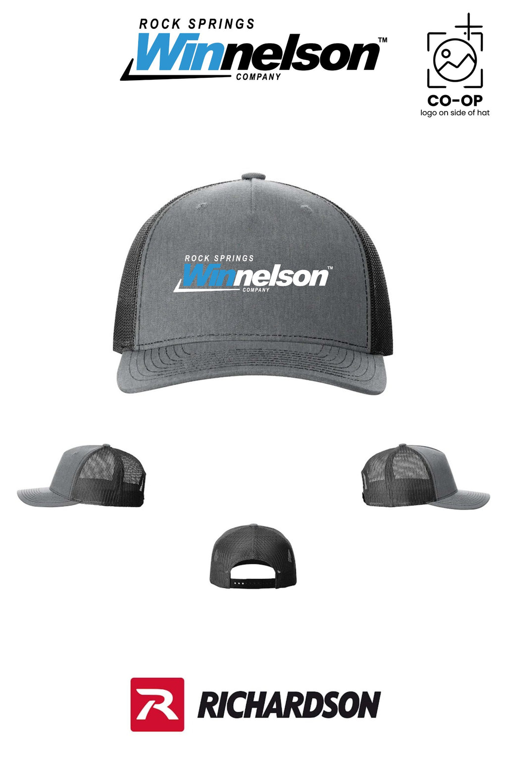 Richardson 112FP Five-Panel Trucker - Rock Springs Winnelson