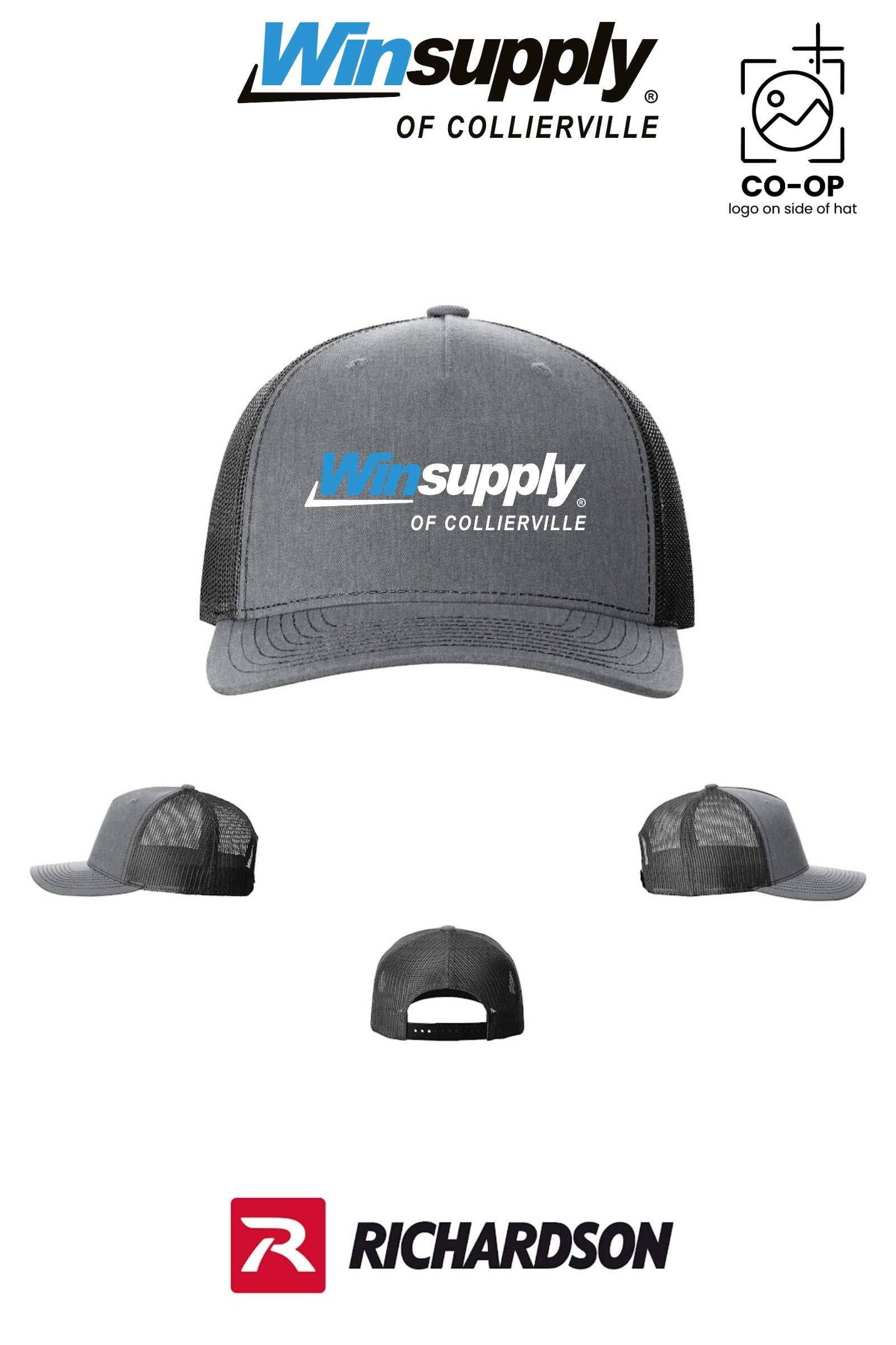 Richardson 112FP Five-Panel Trucker - Winston Salem Noland