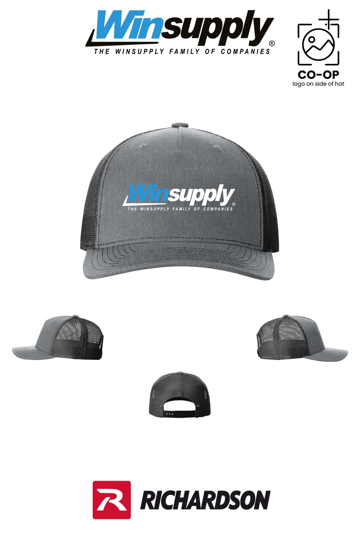 Richardson 112FP Five-Panel Trucker - Winsupply of Coraopolis