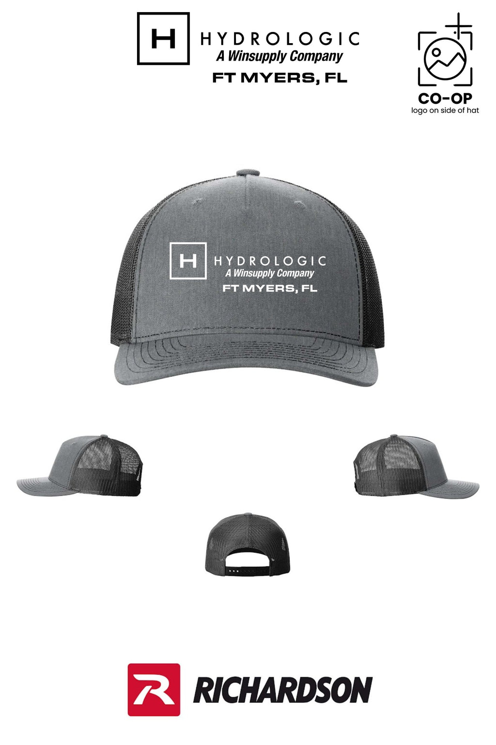 Richardson 112FP Five-Panel Trucker - Winsupply Ft Myers FL Co.