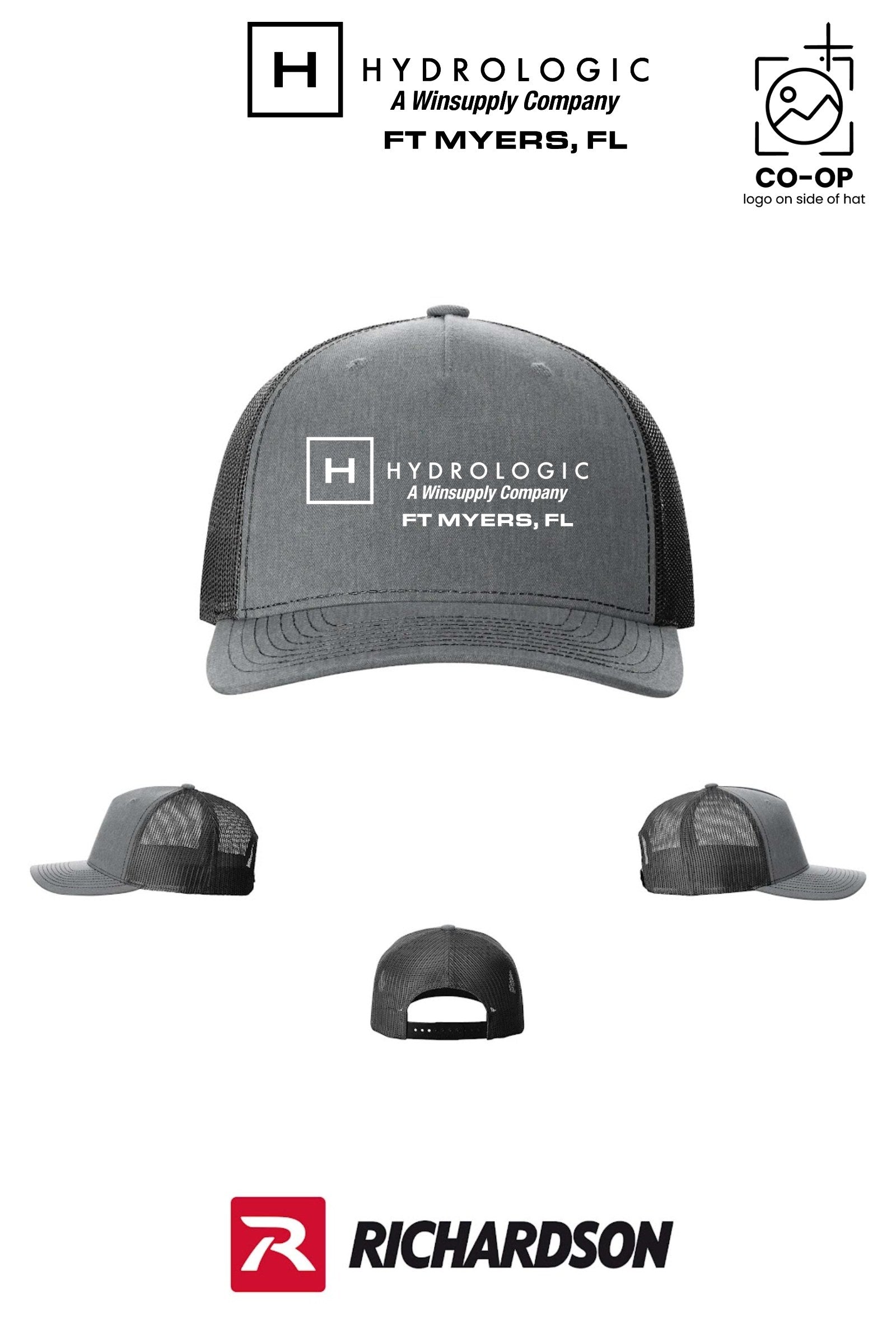 Richardson 112FP Five-Panel Trucker - Winsupply Ft Myers FL Co.