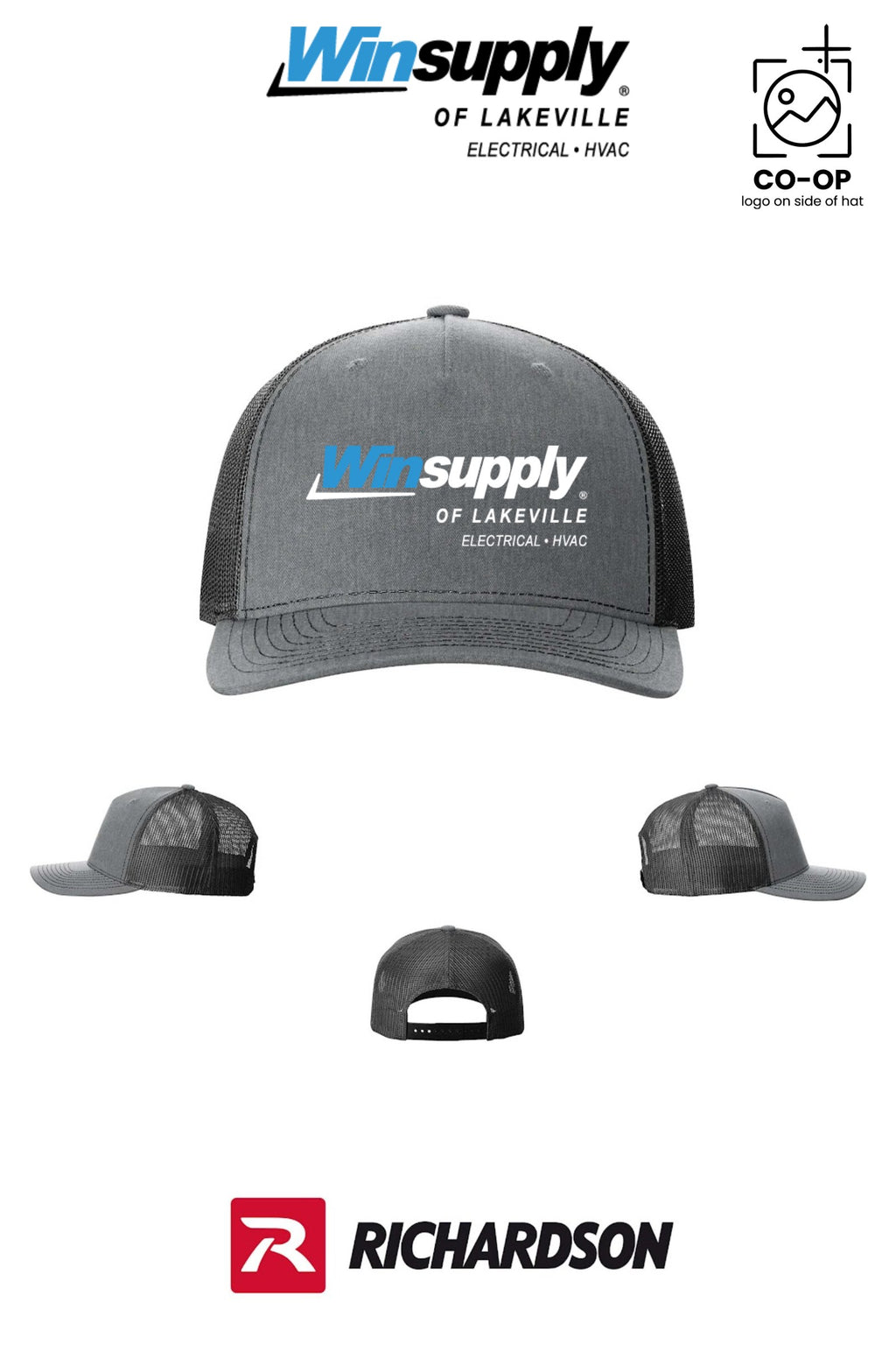 Richardson 112FP Five-Panel Trucker - Winsupply of Lakeville