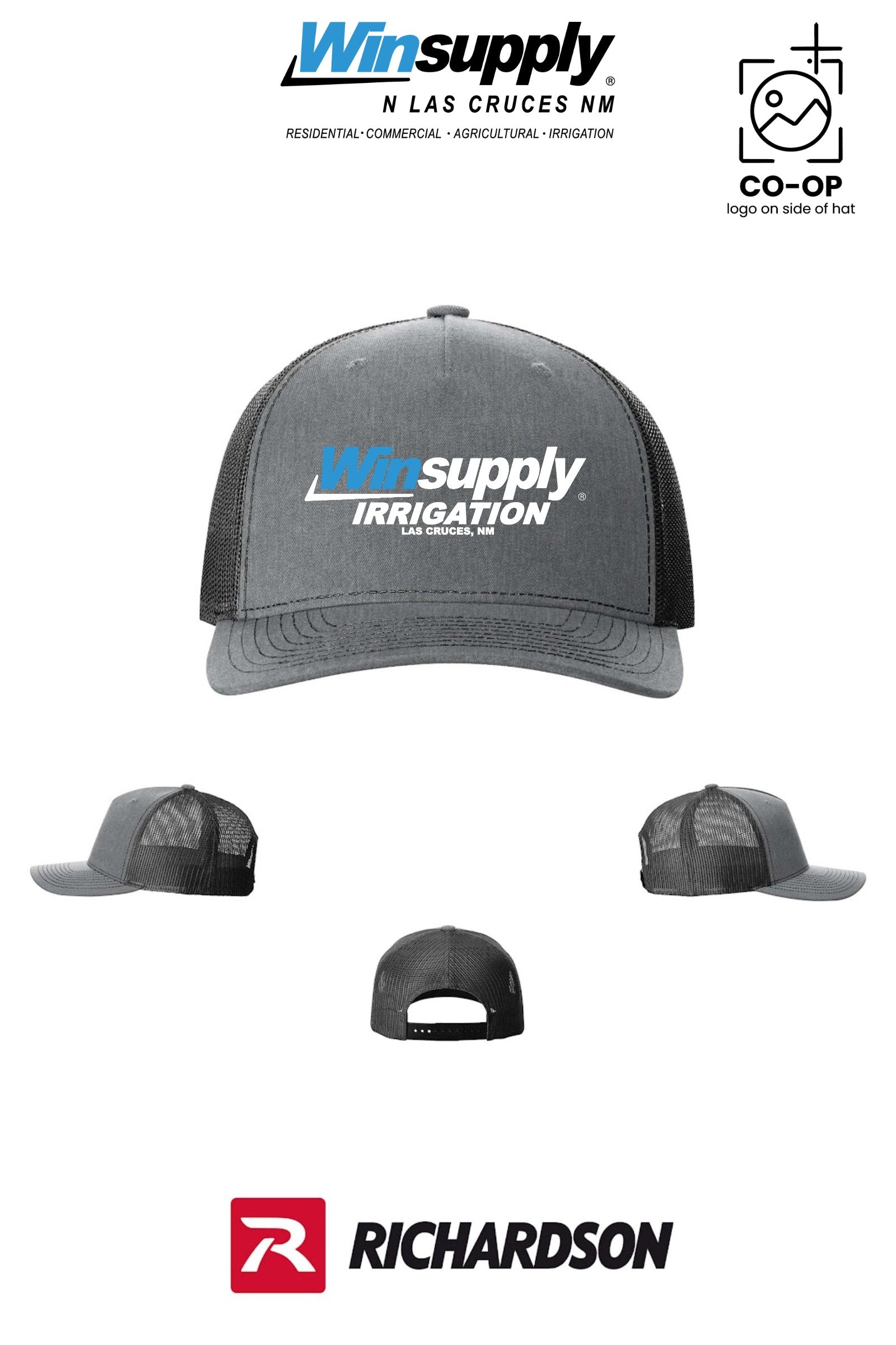 Richardson 112FP Five-Panel Trucker - Winsupply N Las Cruces NM