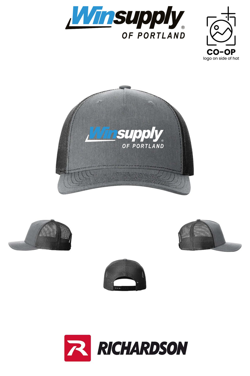 Richardson 112FP Five-Panel Trucker - Winsupply of Portland