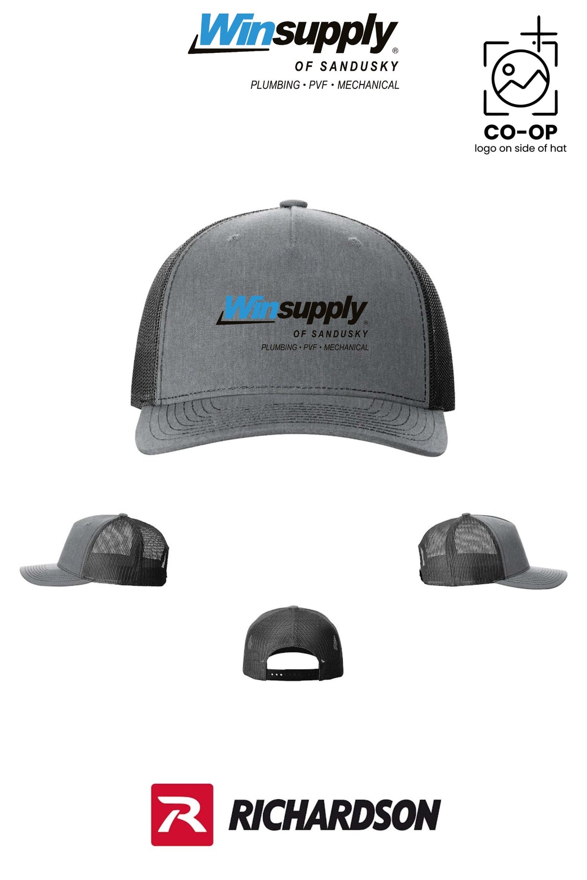 Richardson 112FP Five-Panel Trucker - Winsupply of Sandusky