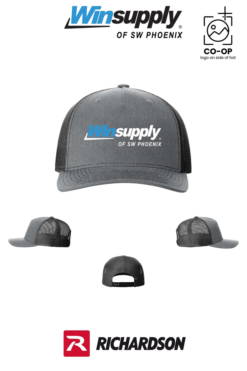 Richardson 112FP Five-Panel Trucker - Winsupply of SW Phoenix