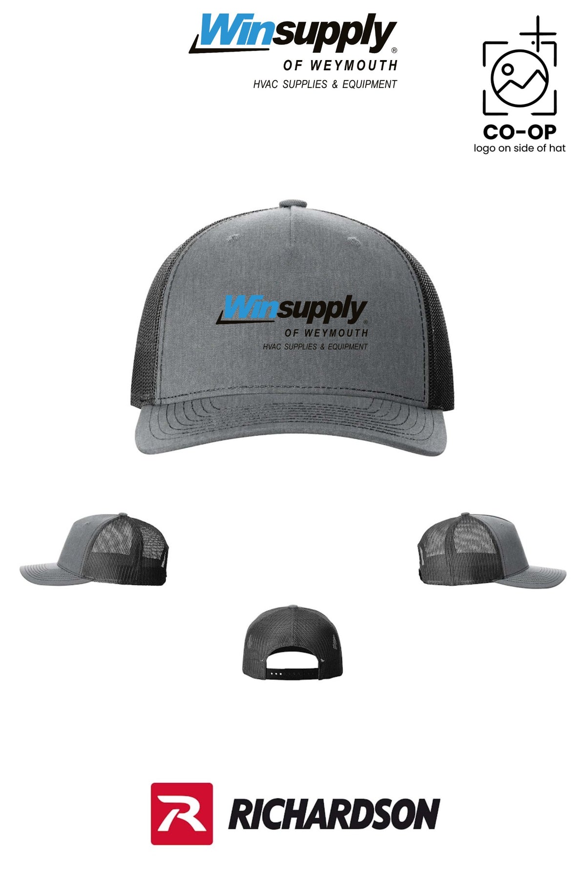 Richardson 112FP Five-Panel Trucker - Winsupply of Weymouth