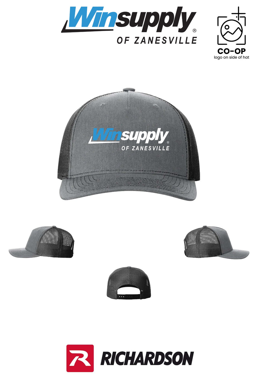 Richardson 112FP Five-Panel Trucker - Winsupply of Zanesville
