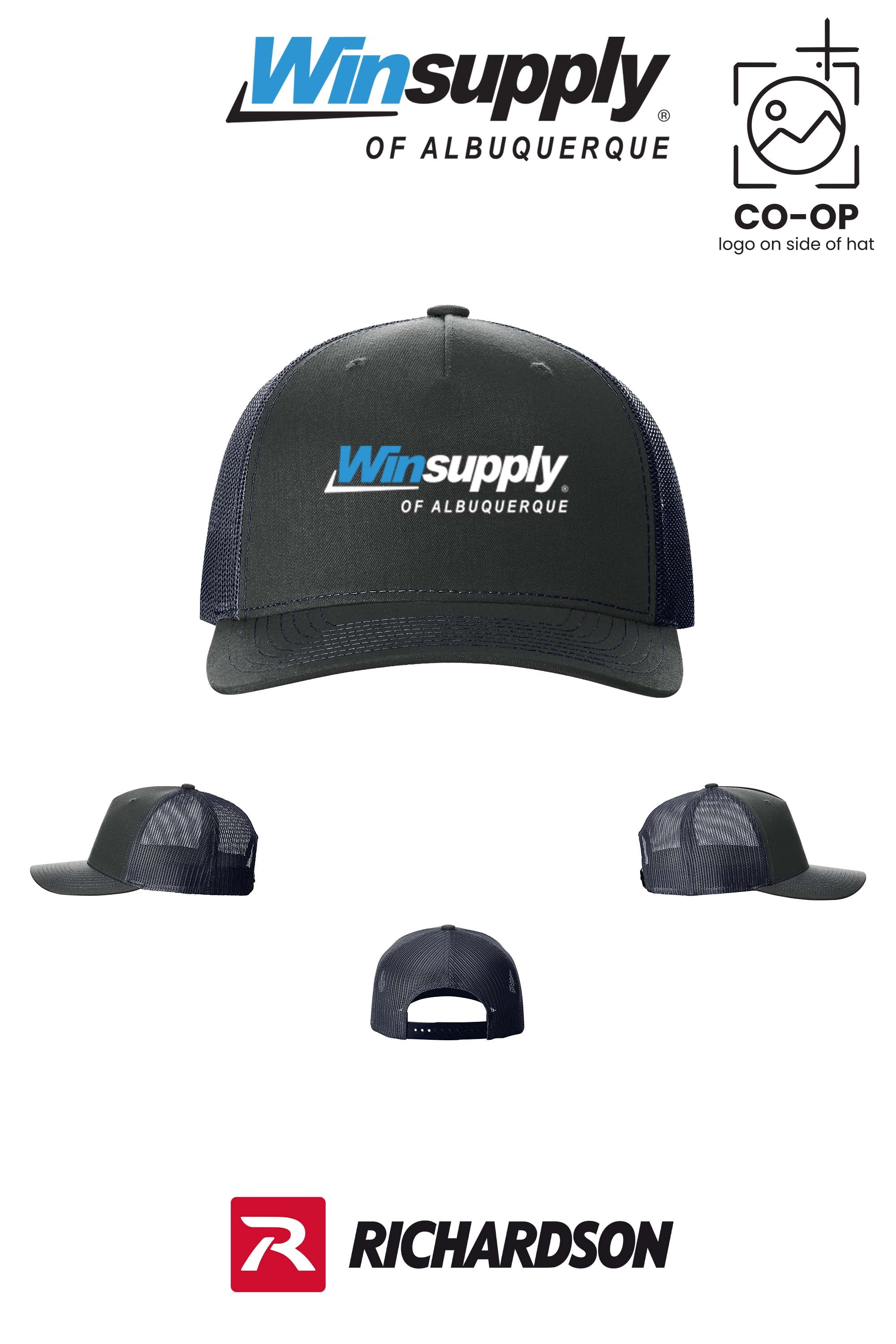 Richardson 112FP Five-Panel Trucker - Winsupply of Albuquerque