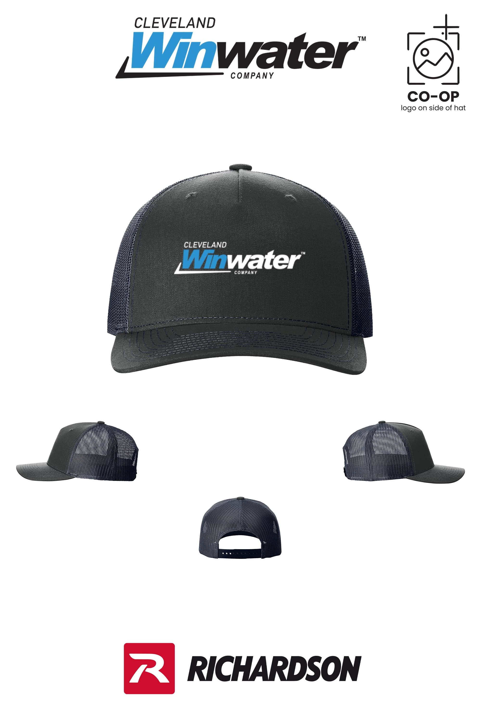 Richardson 112FP Five-Panel Trucker - Winwater of Cleveland