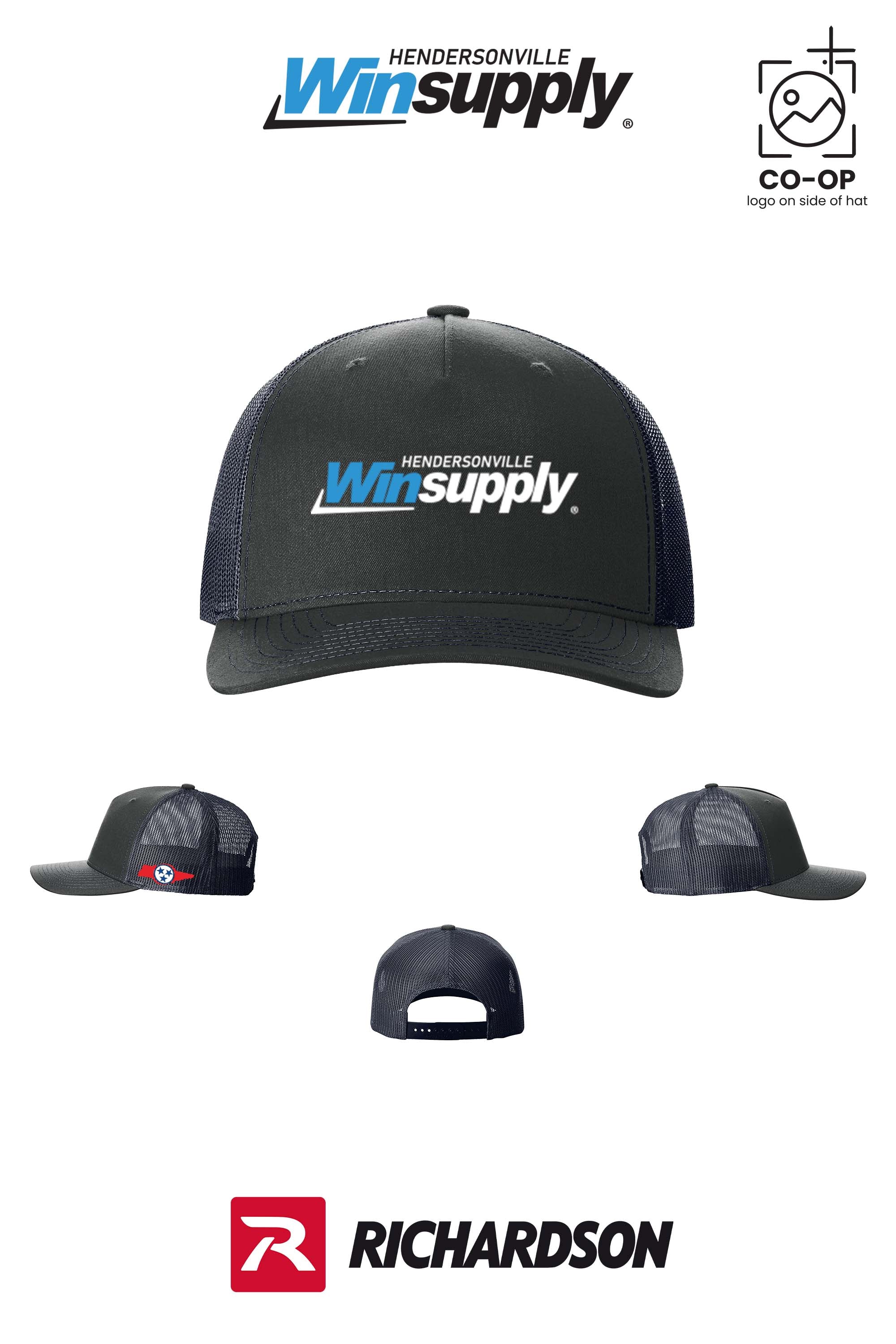 Richardson 112FP Five-Panel Trucker - Winsupply of Hendersonville