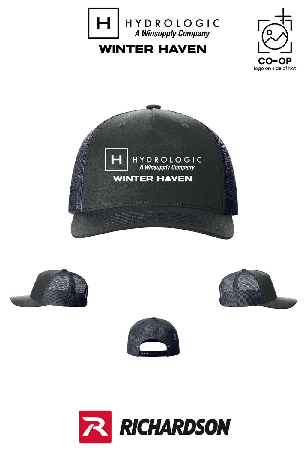Richardson 112FP Five-Panel Trucker - Winsupply of Winter Haven