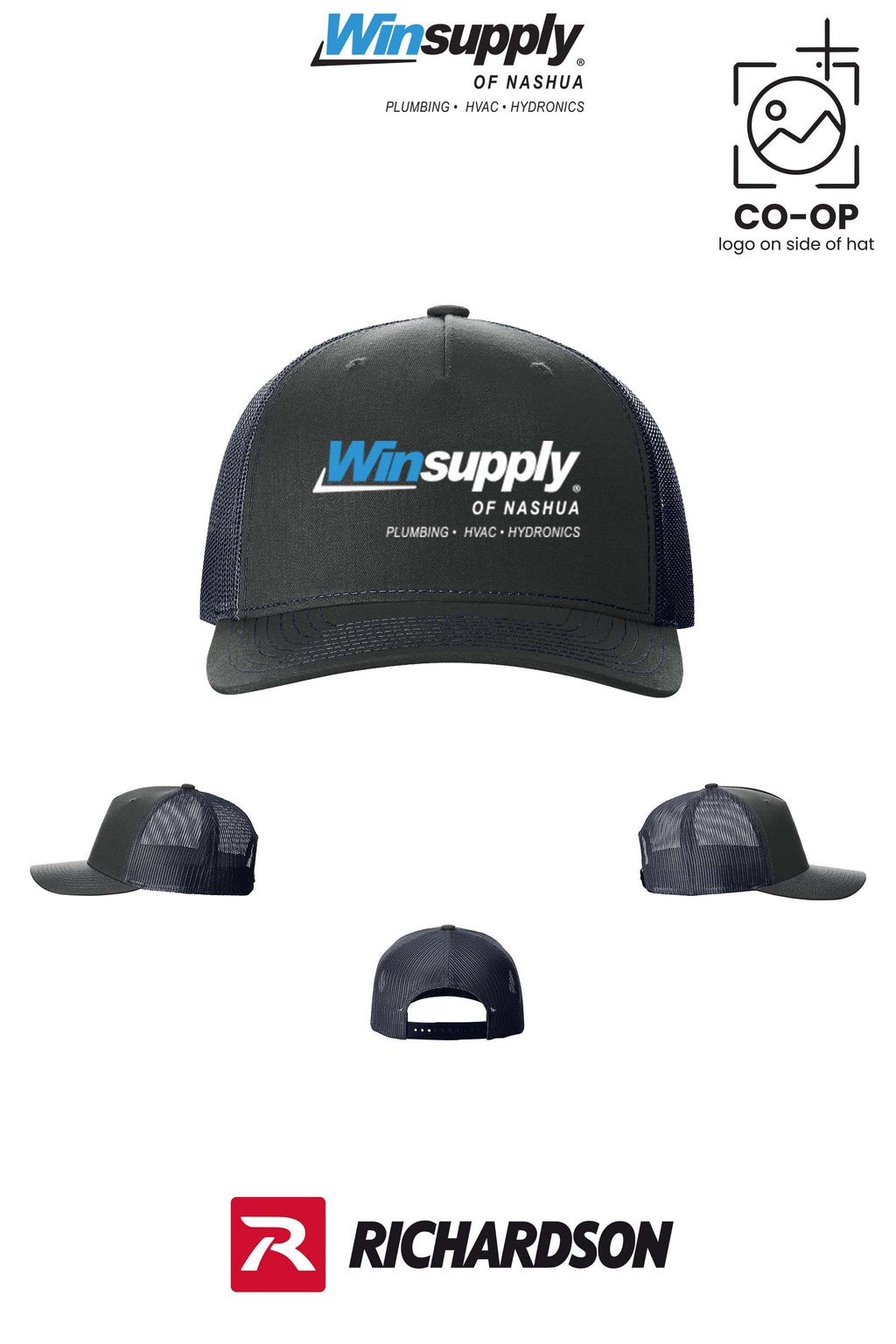 Richardson 112FP Five-Panel Trucker - Winsupply of Nashua