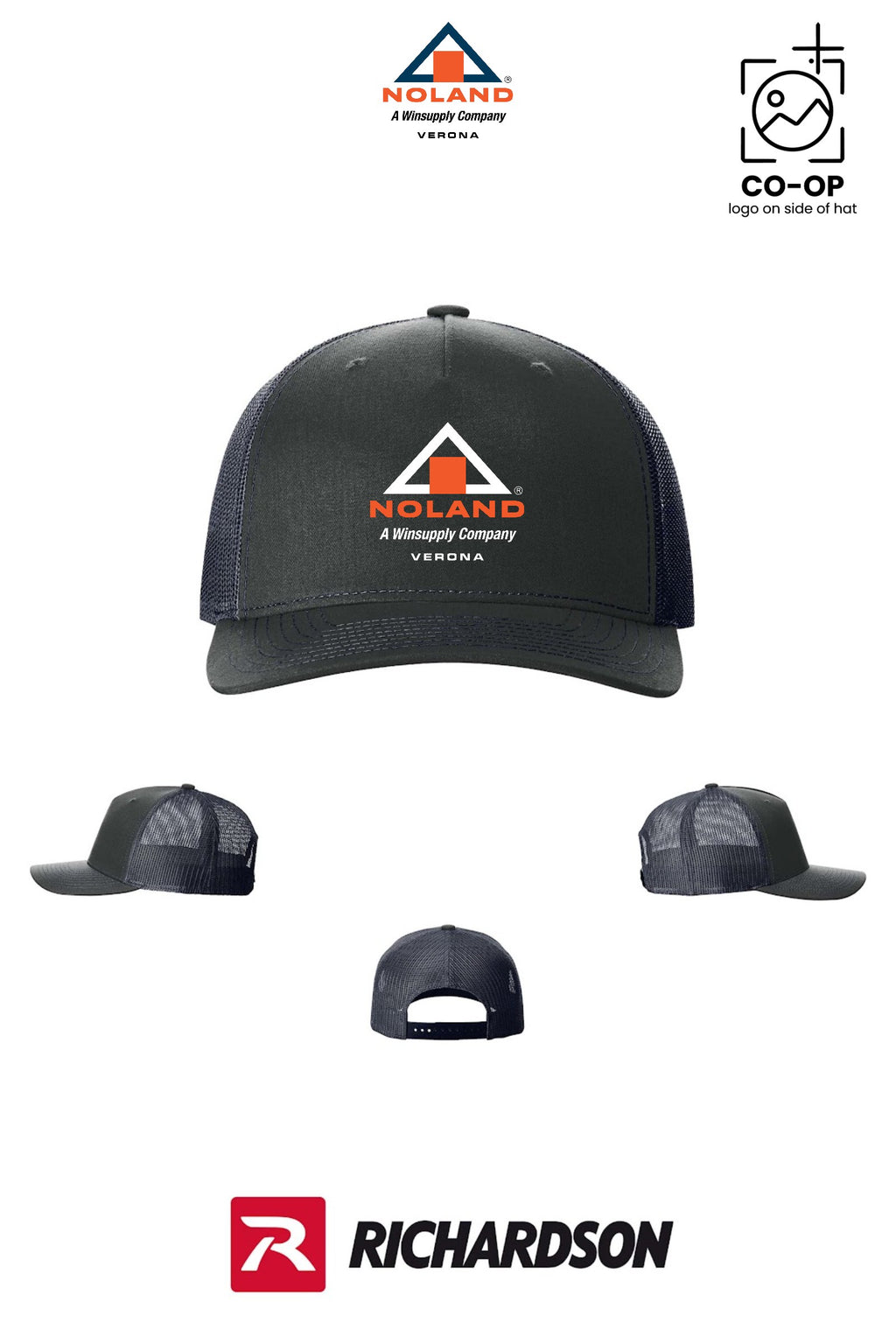 Richardson 112FP Five-Panel Trucker - Verona Noland