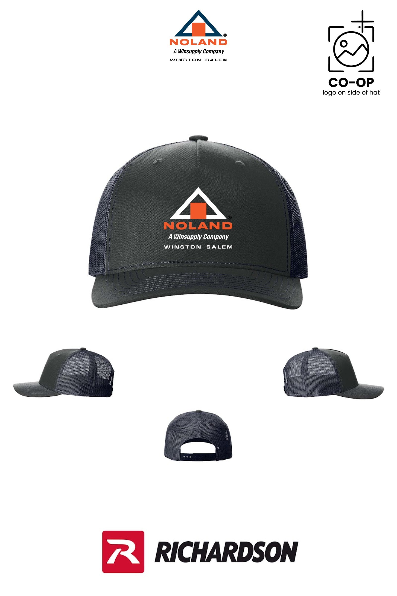 Richardson 112FP Five-Panel Trucker - Winston Salem Noland