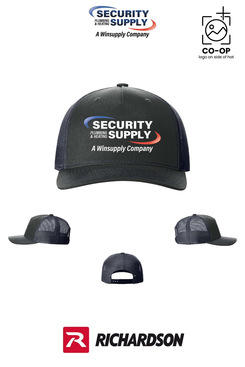 Richardson 112FP Five-Panel Trucker - SPHS Watertown