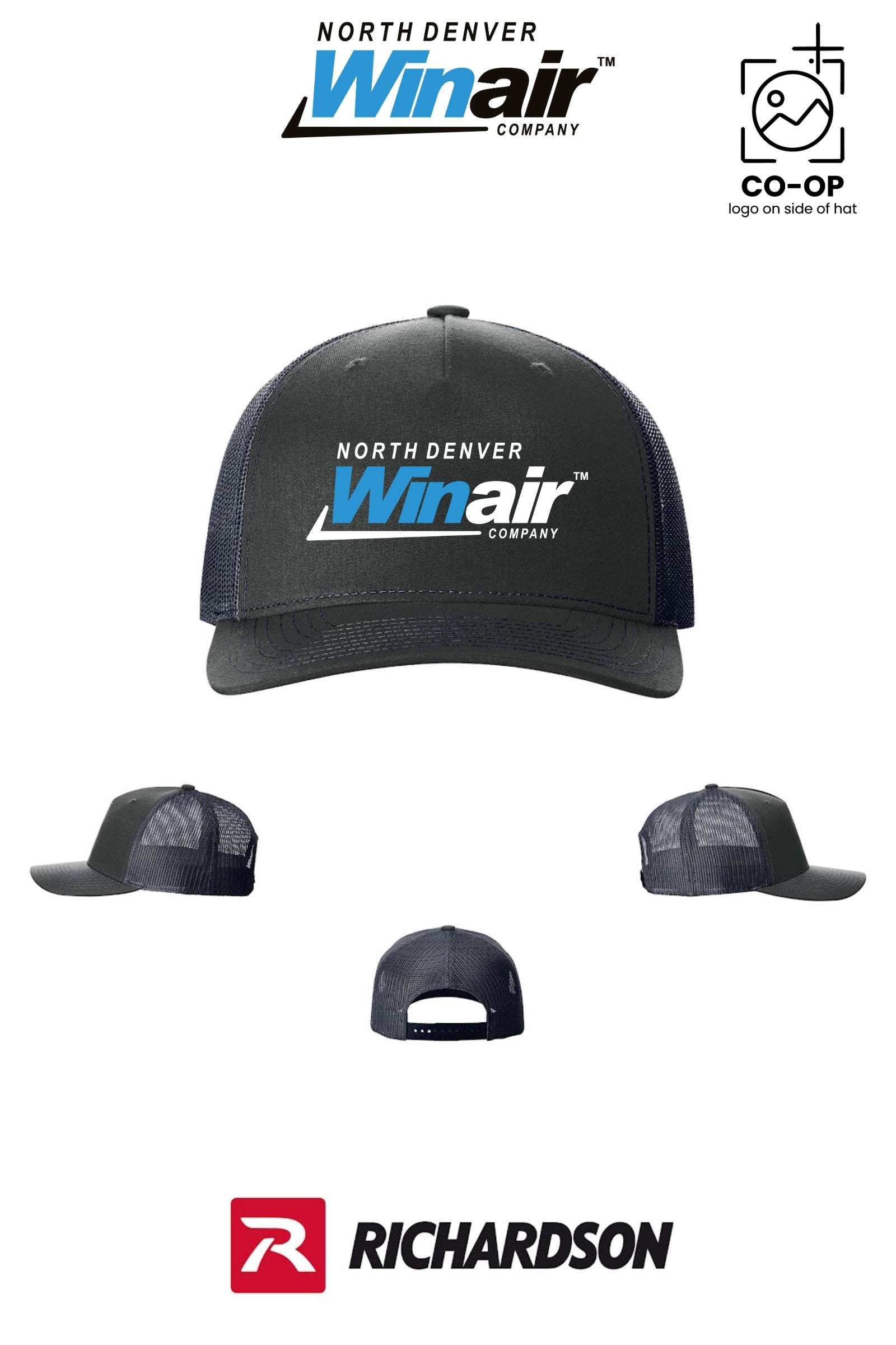 Richardson 112FP Five-Panel Trucker - North Denver Winair