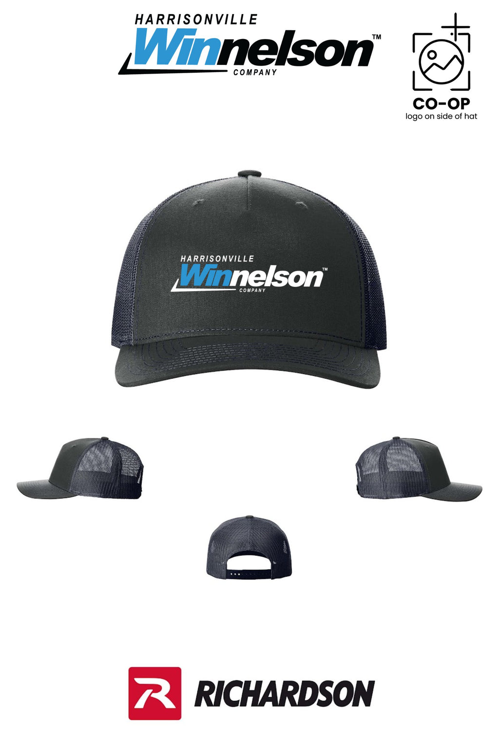 Richardson 112FP Five-Panel Trucker - Harrisonville Winnelson