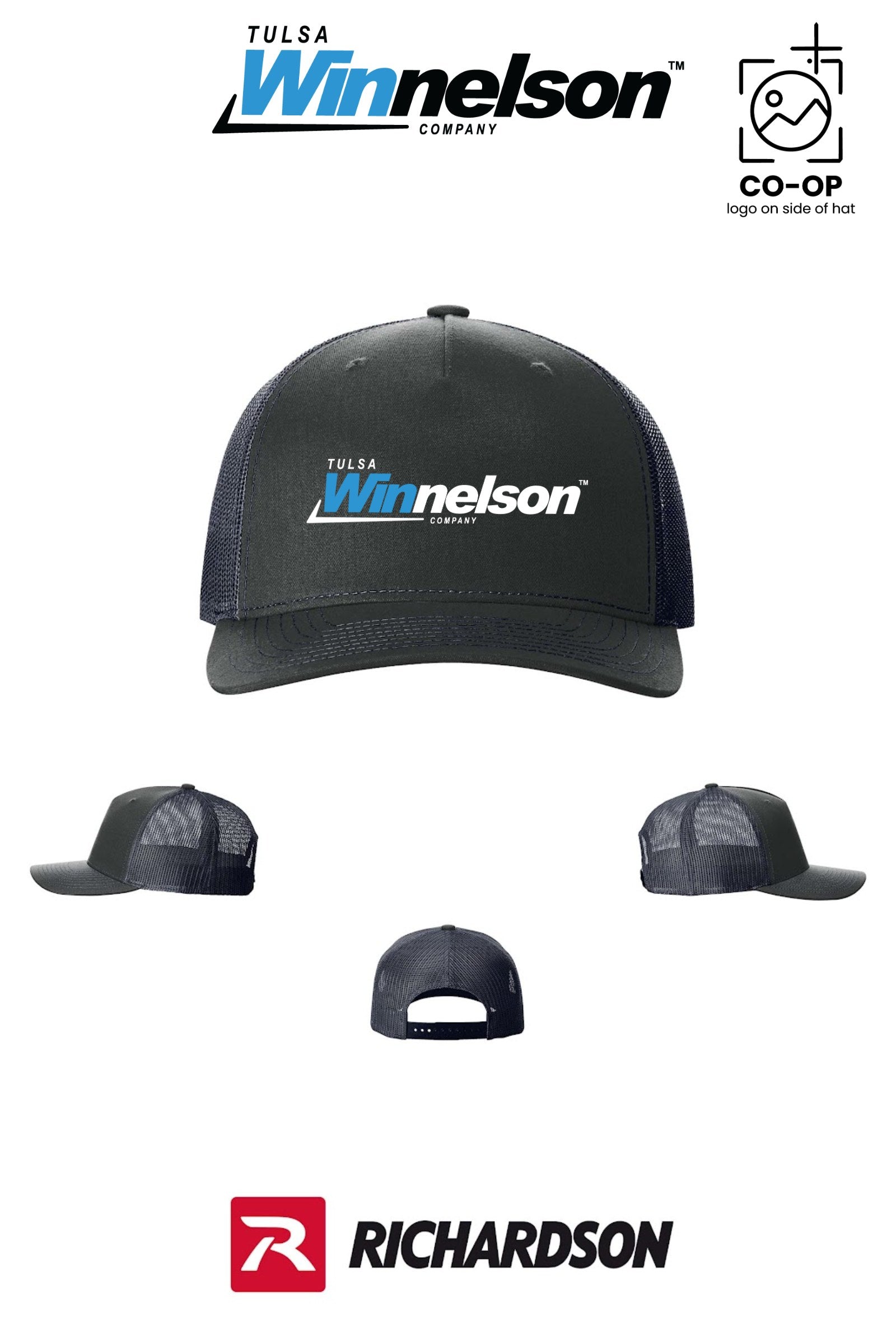 Richardson 112FP Five-Panel Trucker - Tulsa Winnelson