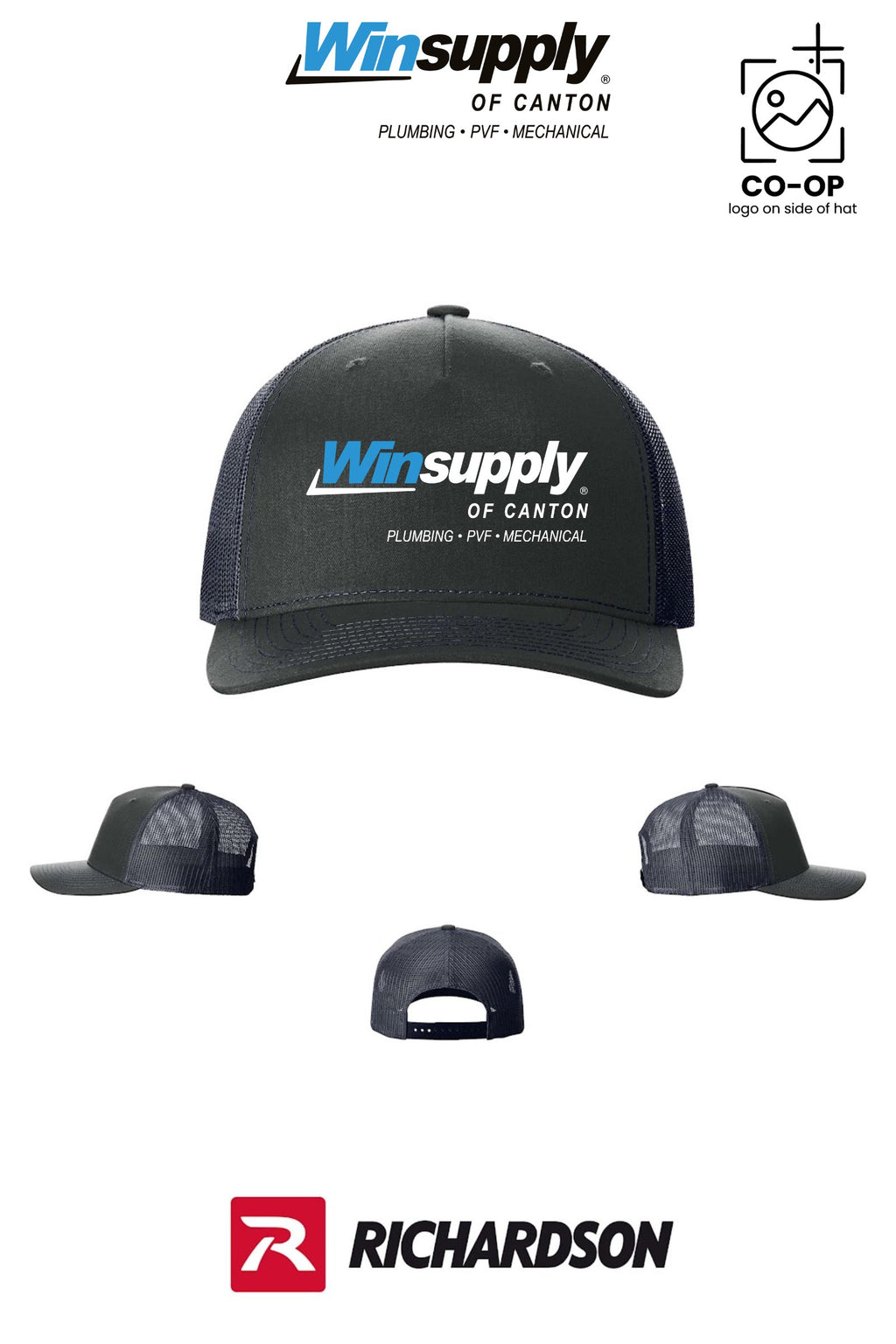 Richardson 112FP Five-Panel Trucker - Winsupply of Canton