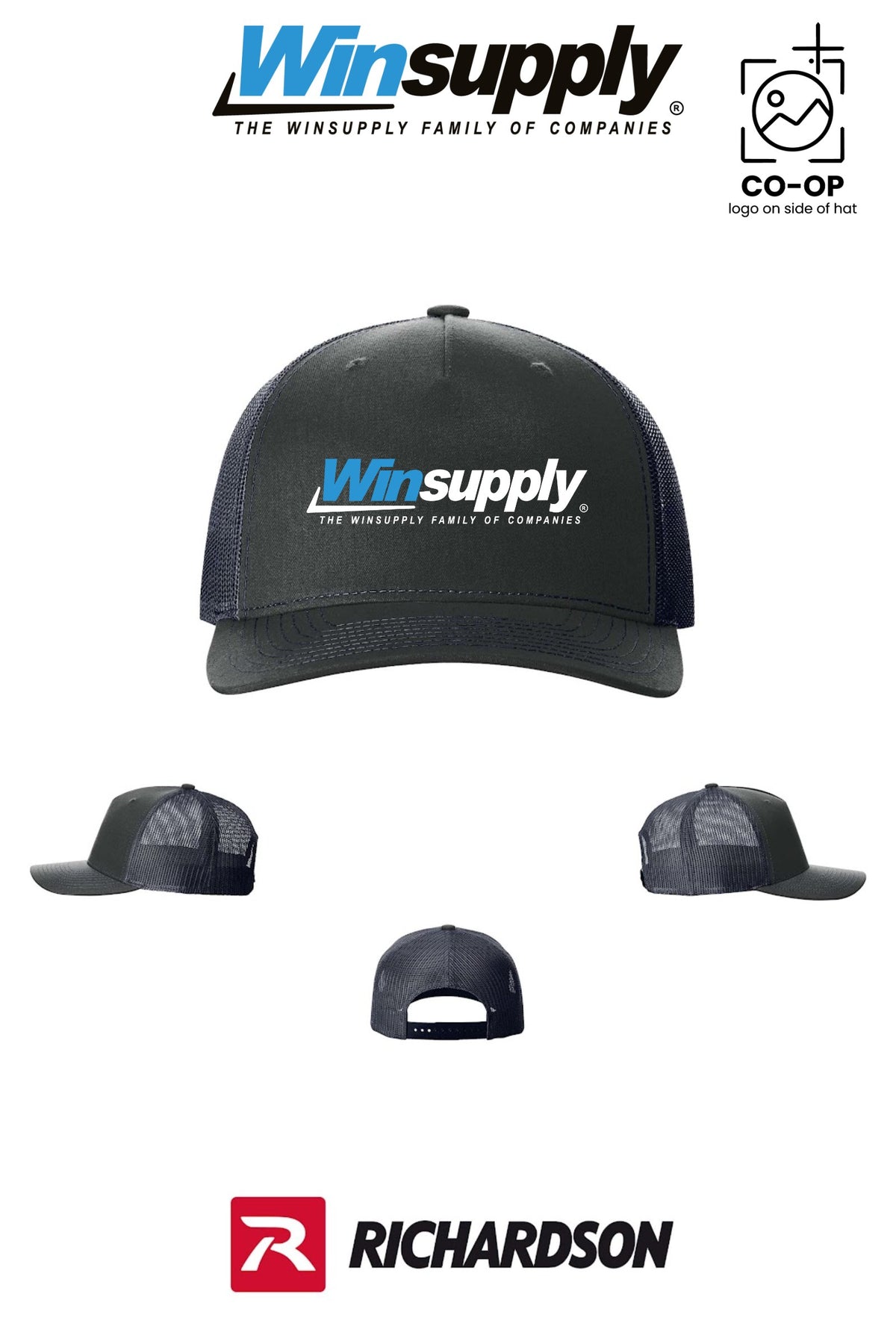 Richardson 112FP Five-Panel Trucker - Winsupply of Coraopolis
