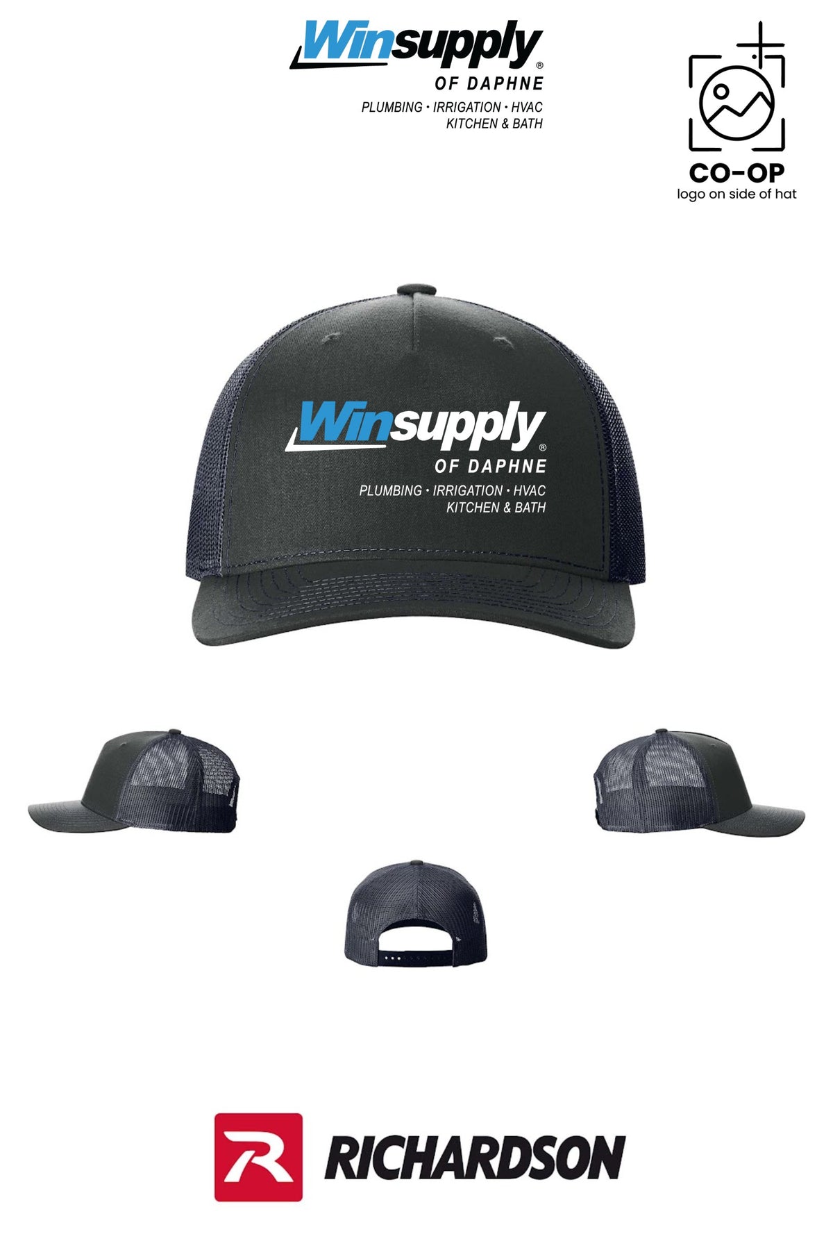 Richardson 112FP Five-Panel Trucker - Winsupply of Daphne