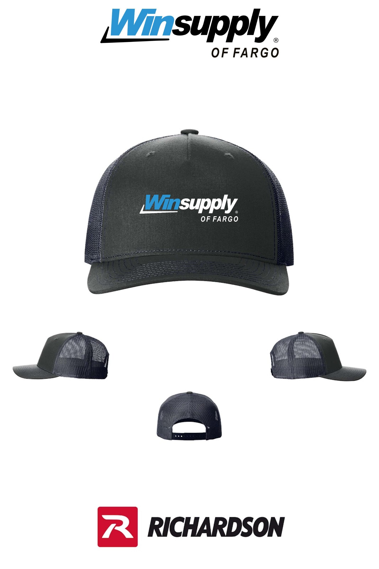 Richardson 112FP Five-Panel Trucker - Winsupply of Fargo