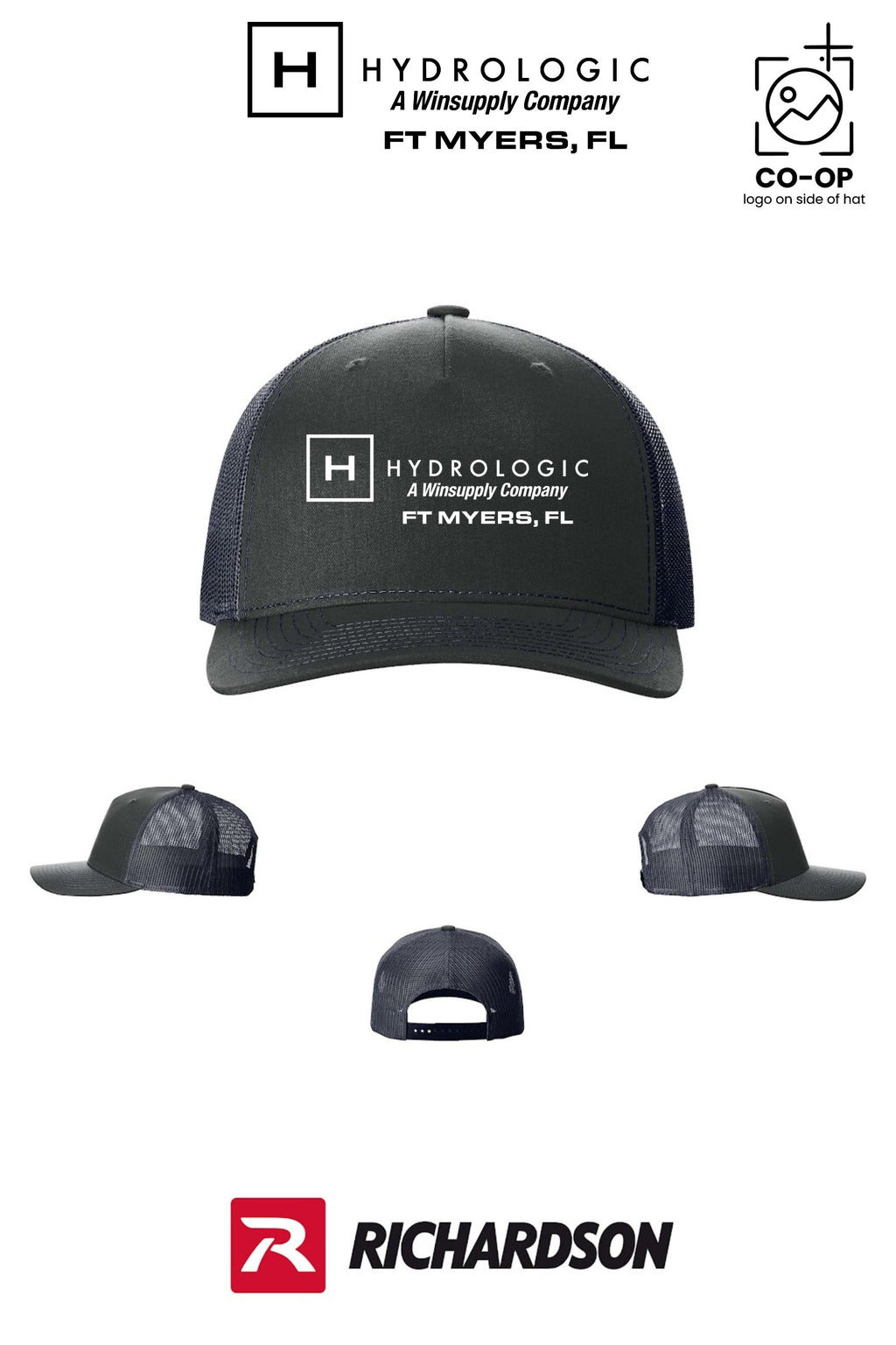 Richardson 112FP Five-Panel Trucker - Winsupply Ft Myers FL Co.