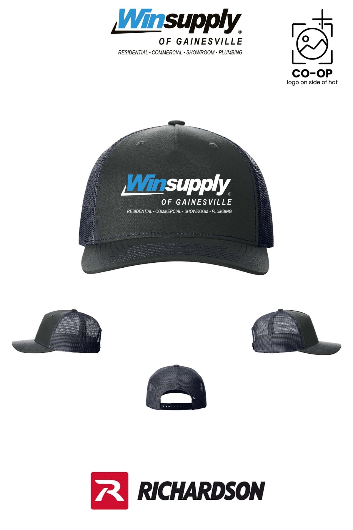 Richardson 112FP Five-Panel Trucker - Winsupply of Gainesville