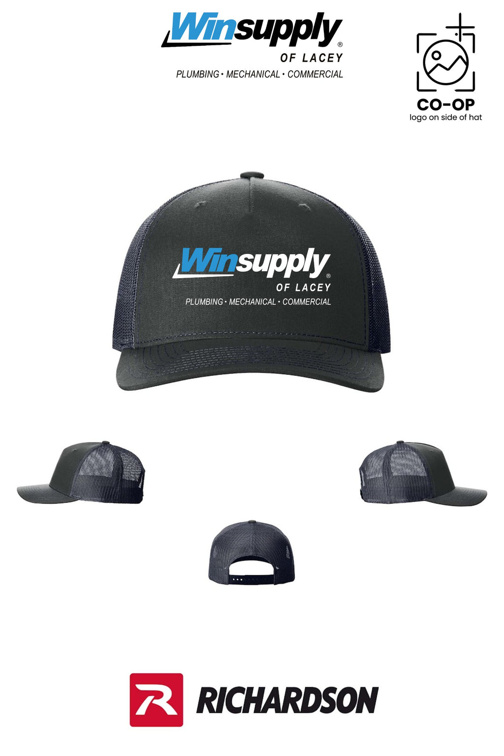 Richardson 112FP Five-Panel Trucker - Winsupply of Lacey