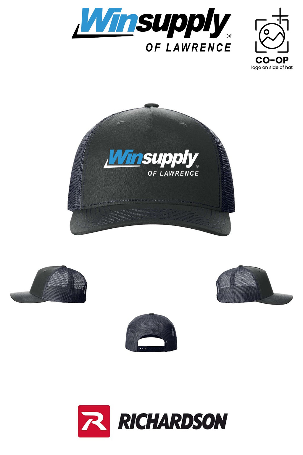 Richardson 112FP Five-Panel Trucker - Winsupply of Lawrence