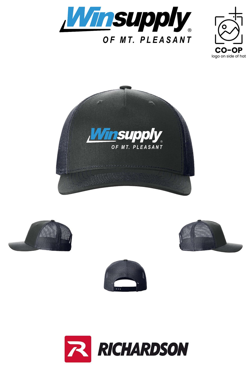 Richardson 112FP Five-Panel Trucker - Winsupply of Mt. Pleasant