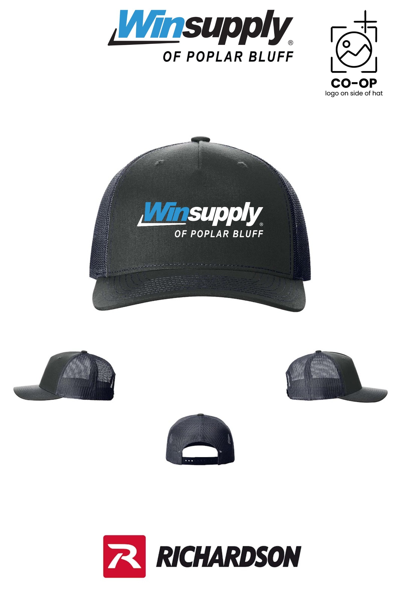 Richardson 112FP Five-Panel Trucker - Winsupply of Poplar Bluff