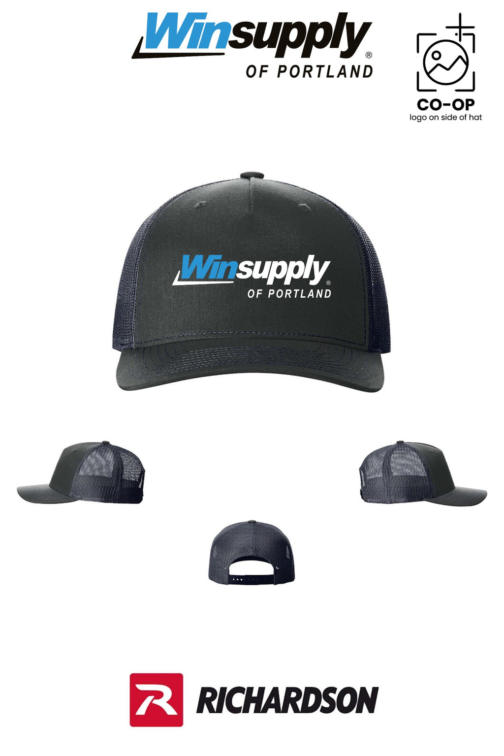 Richardson 112FP Five-Panel Trucker - Winsupply of Portland
