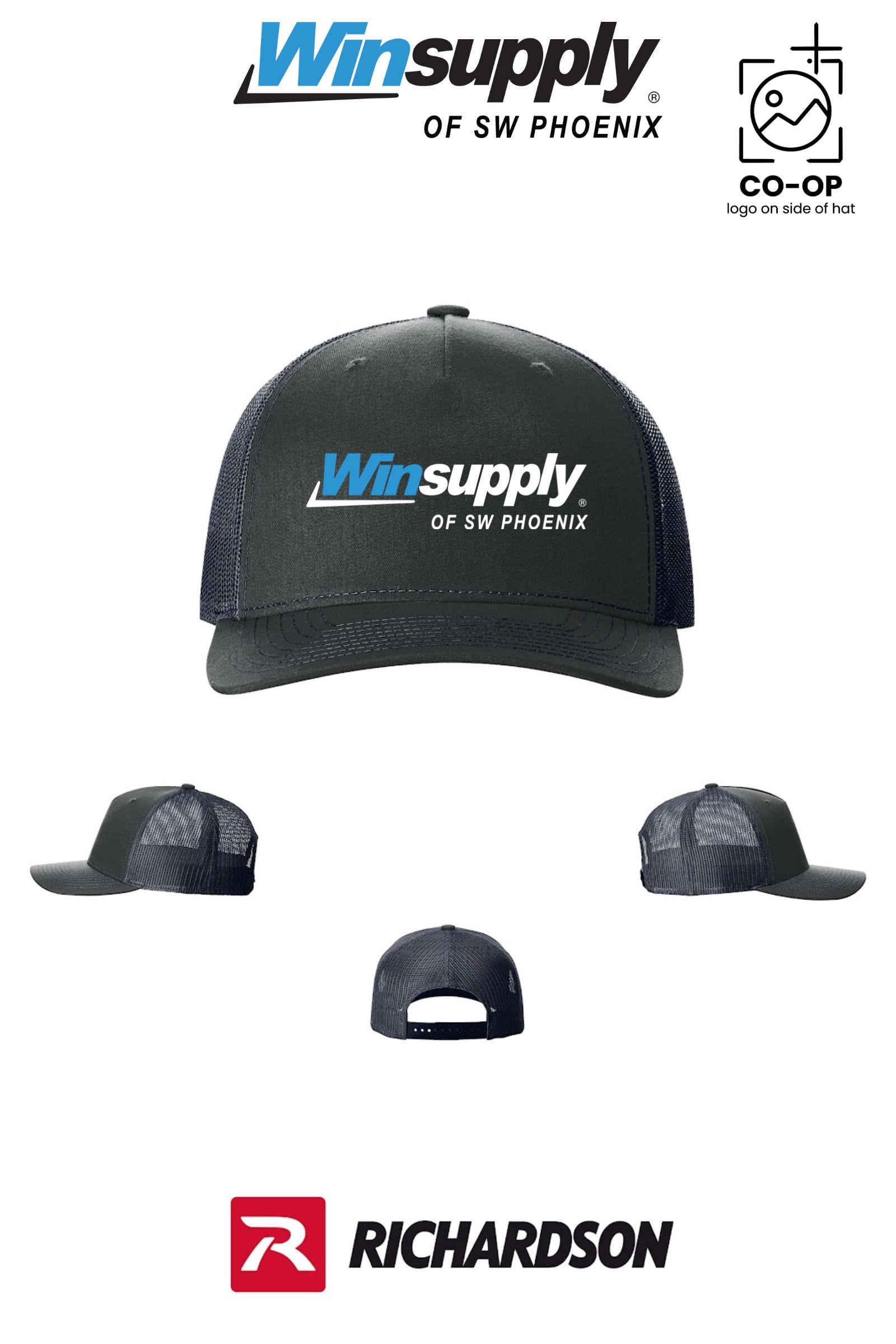 Richardson 112FP Five-Panel Trucker - Winsupply of SW Phoenix