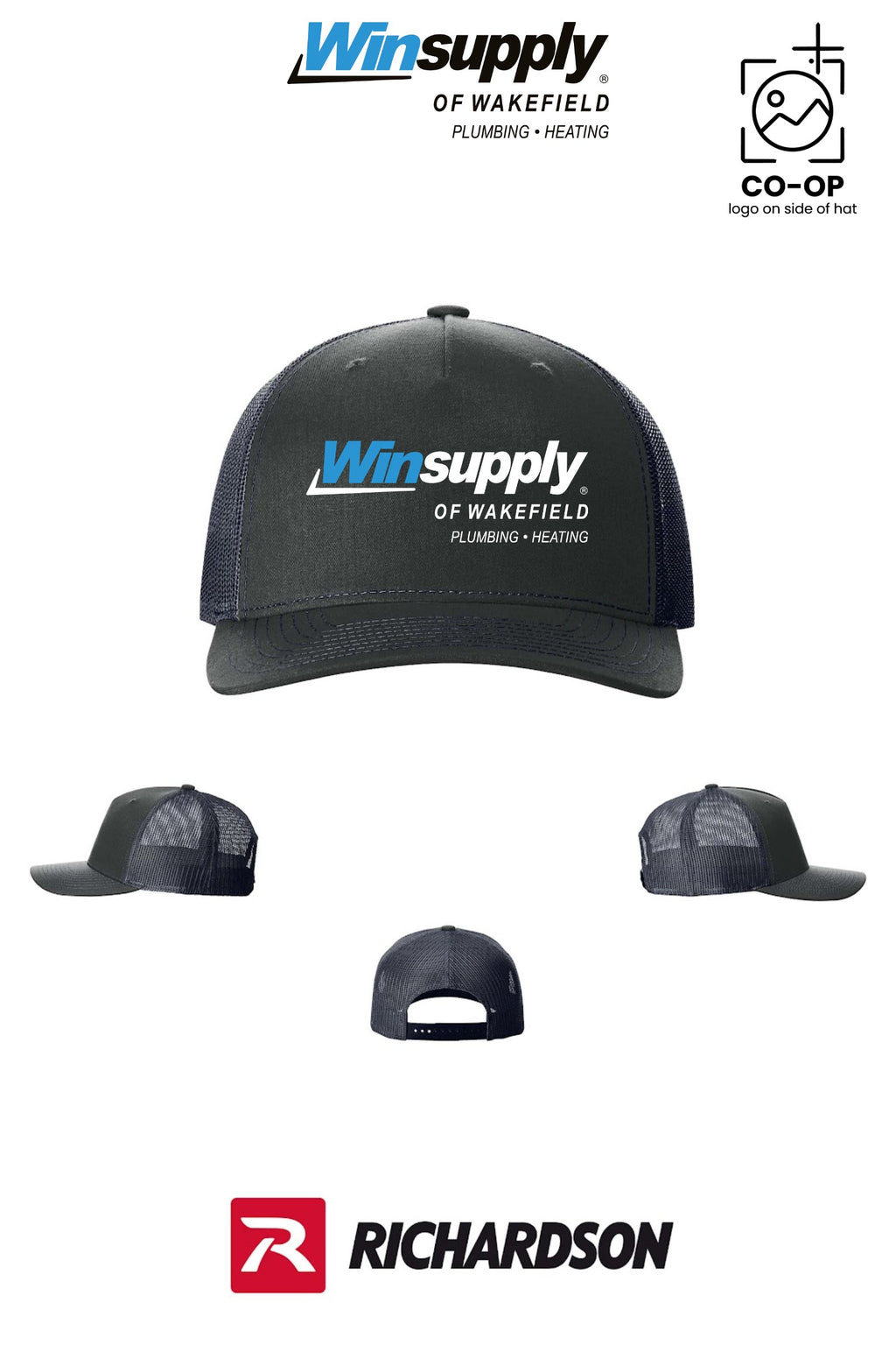Richardson 112FP Five-Panel Trucker - Winsupply of Wakefield