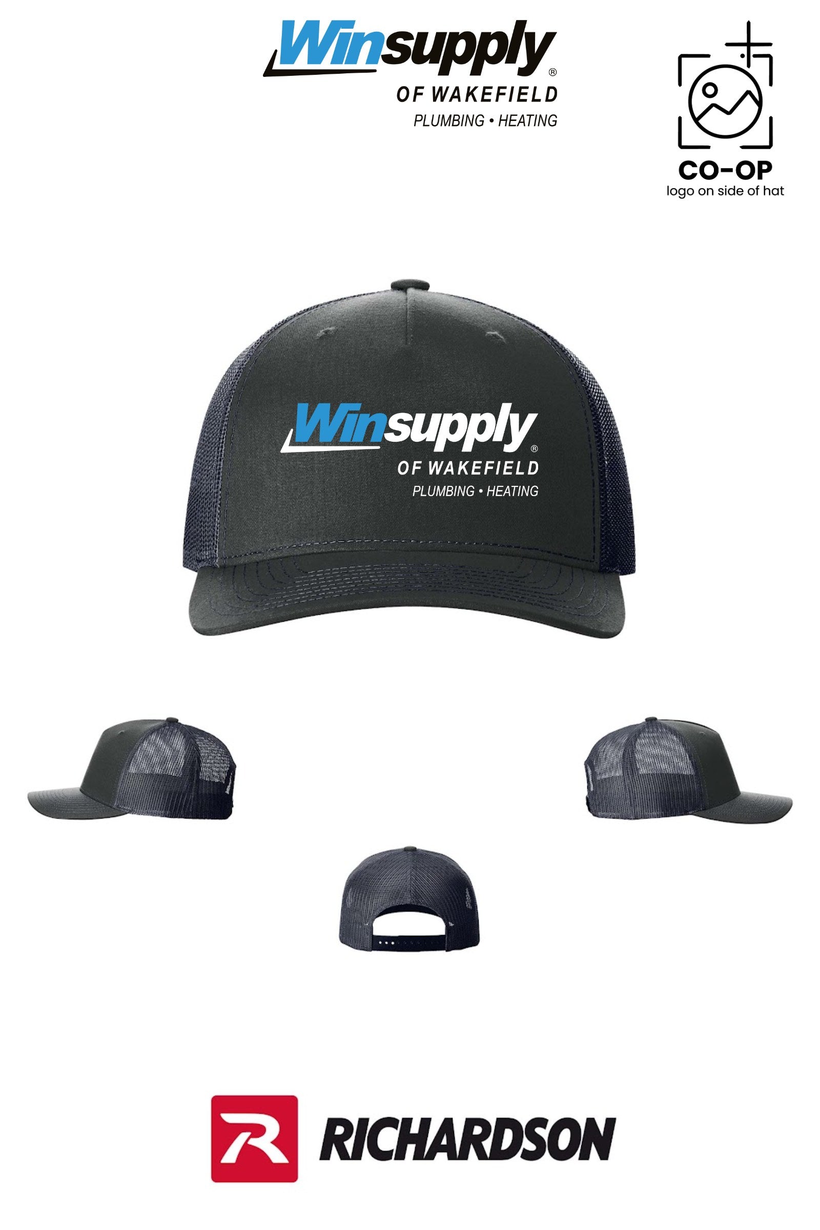 Richardson 112FP Five-Panel Trucker - Winsupply of Wakefield
