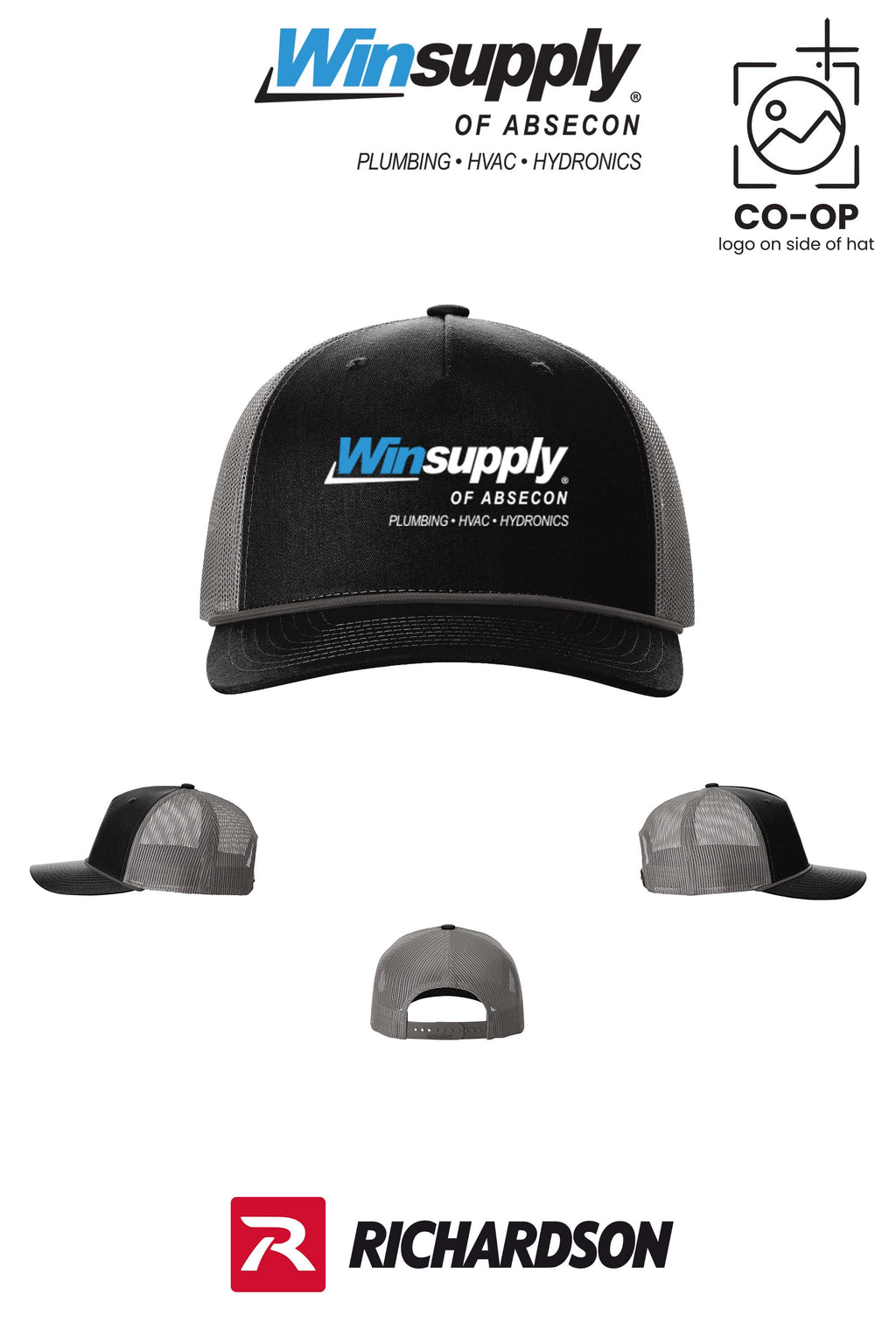 Richardson 112FPR Five-Panel with Rope - Winsupply of Absecon