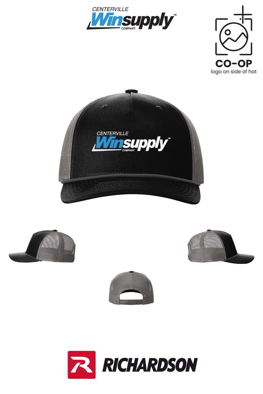 Richardson 112FPR Five-Panel with Rope - Winsupply Centerville OH