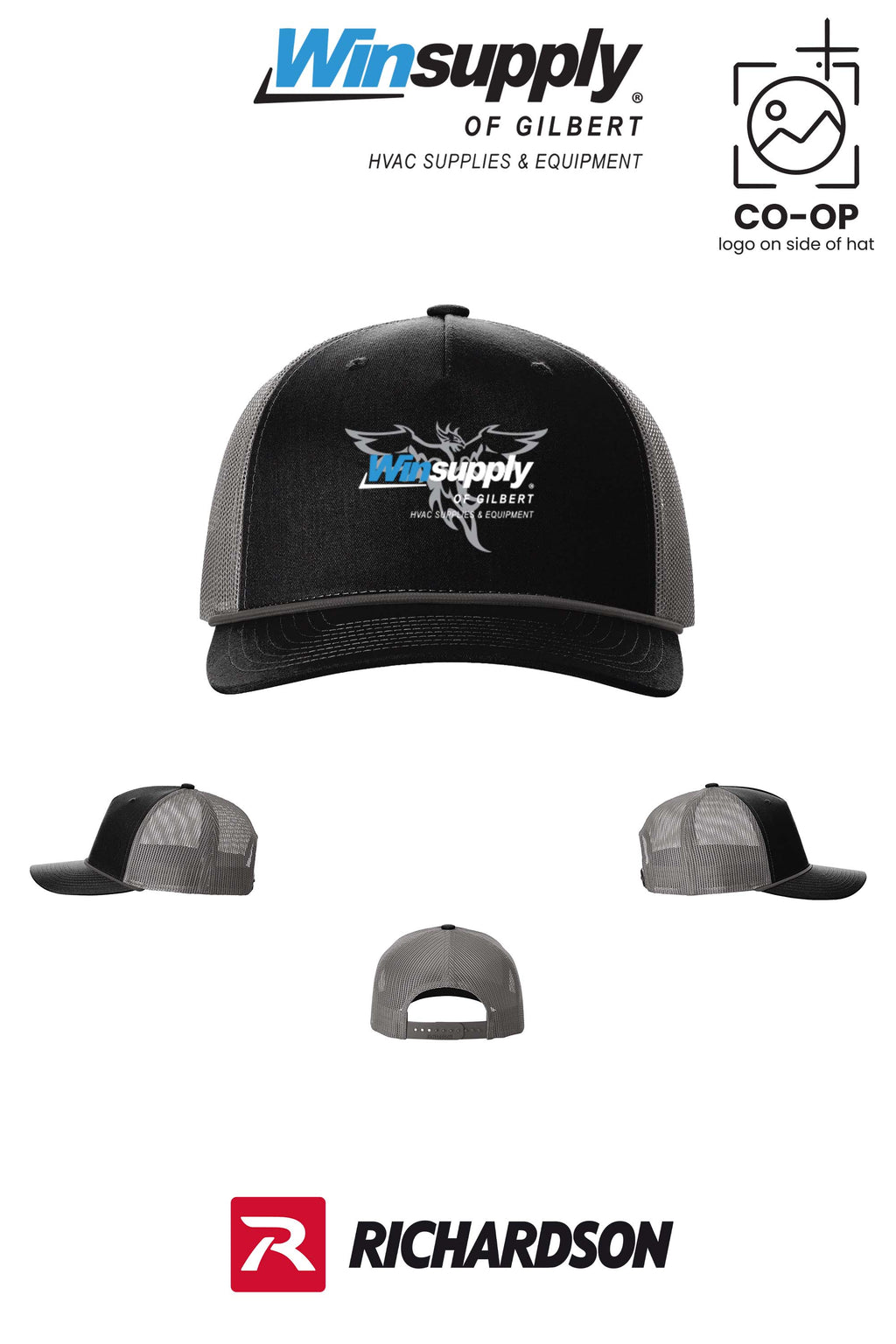 Richardson 112FPR Five-Panel with Rope - Winsupply of Gilbert
