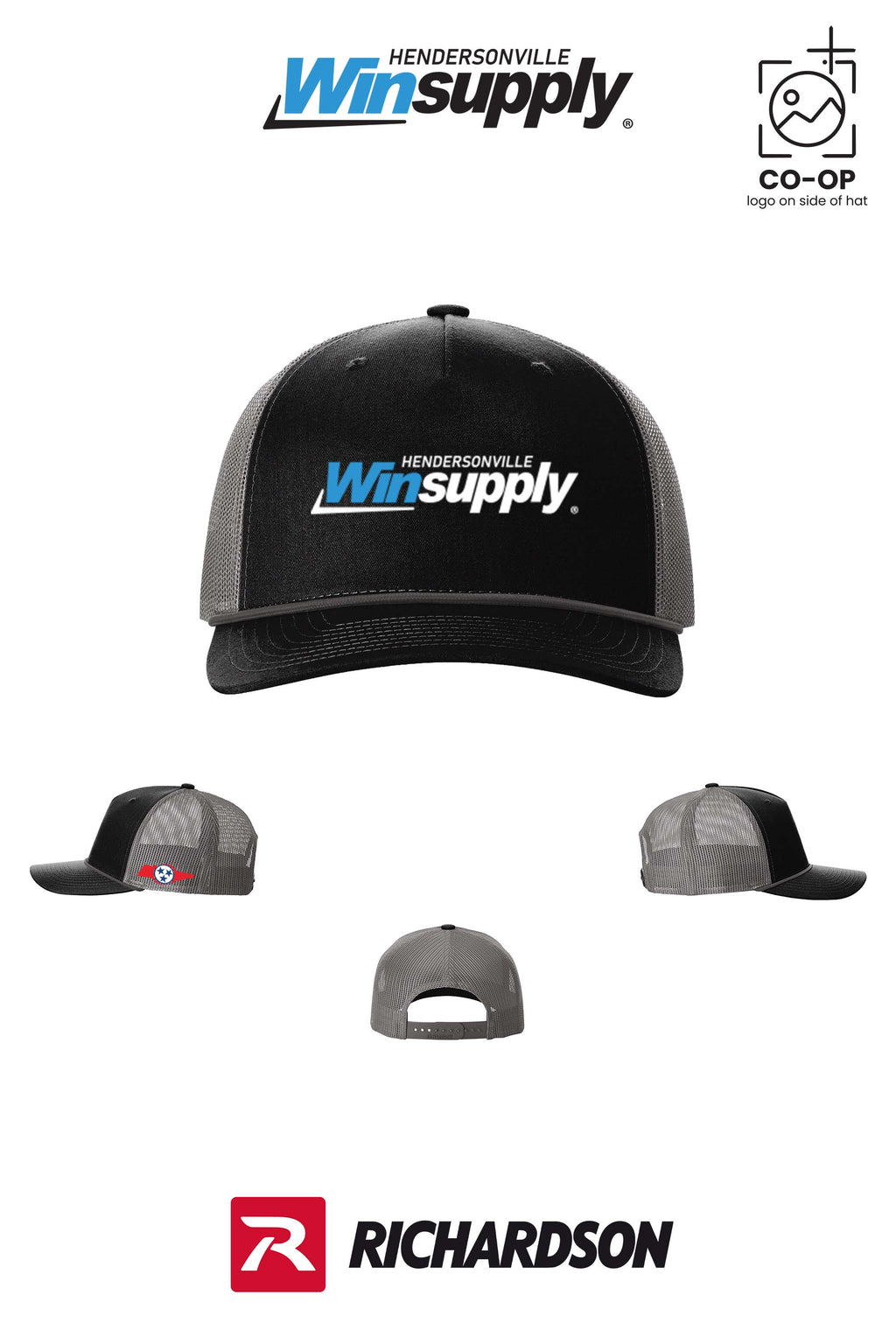 Richardson 112FPR Five-Panel with Rope - Winsupply of Hendersonville