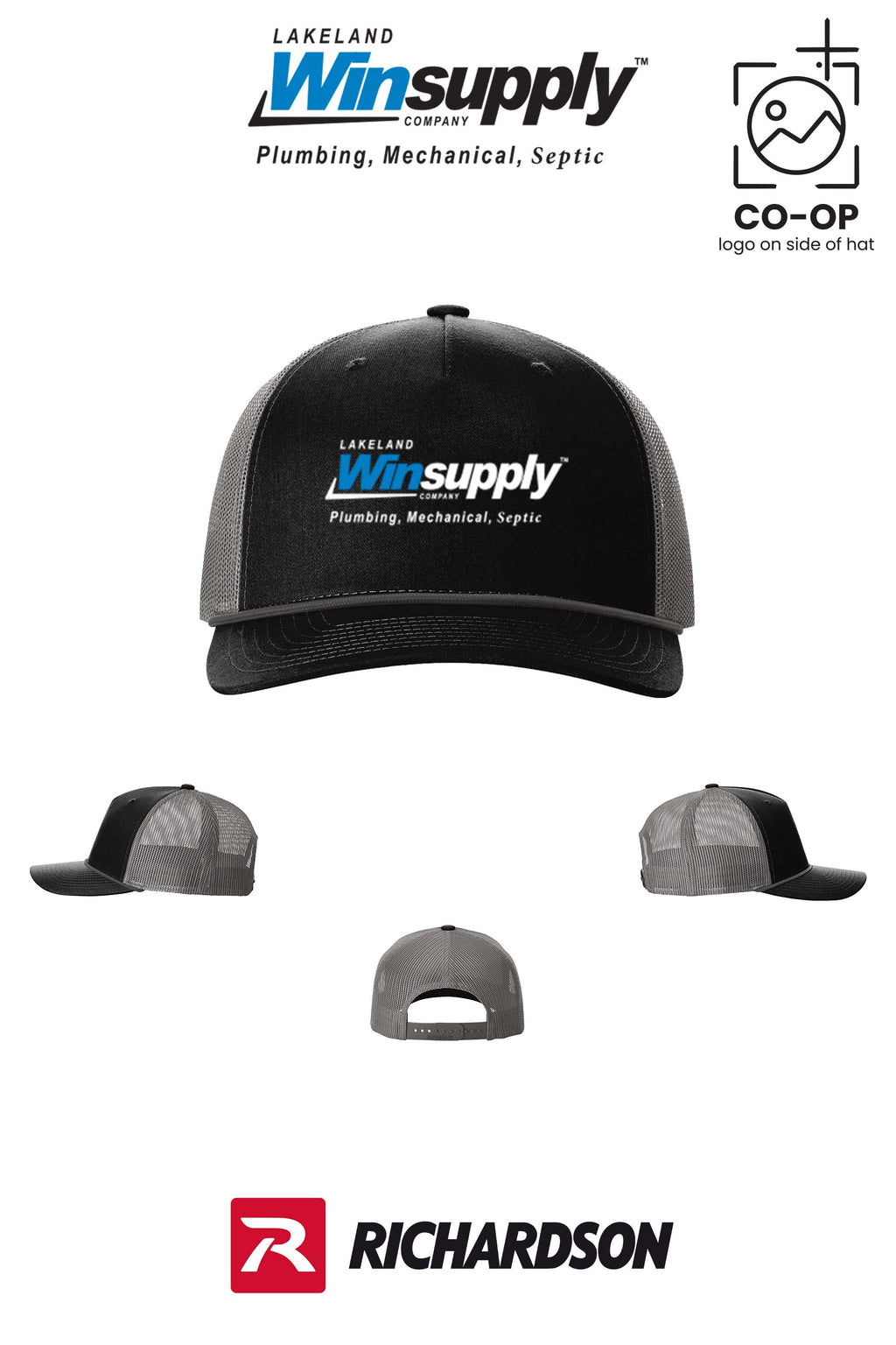 Richardson 112FPR Five-Panel with Rope - Lakeland Winsupply