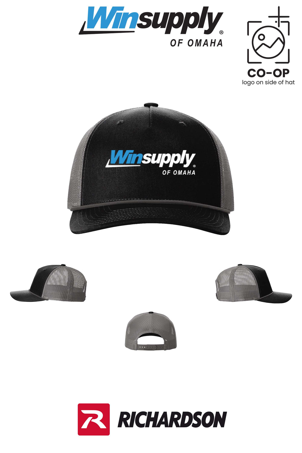 Richardson 112FPR Five-Panel with Rope - Winsupply of Omaha