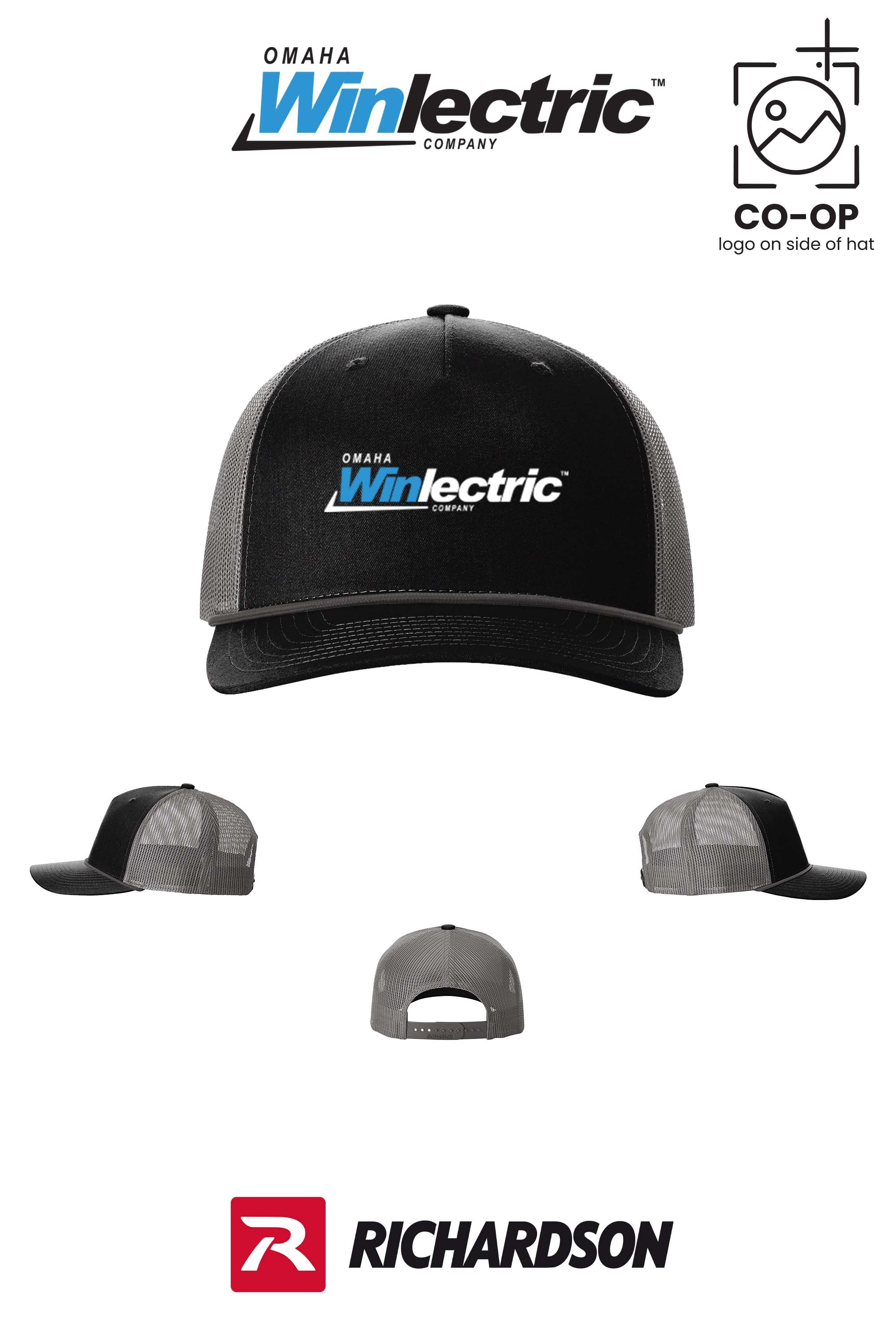Richardson 112FPR Five-Panel with Rope - Omaha Winlectric