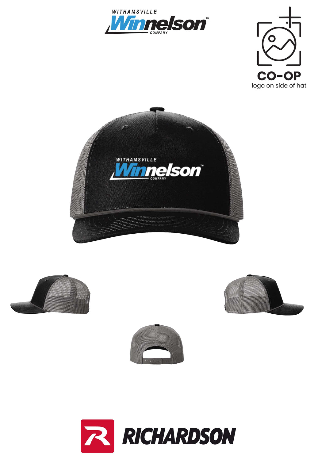 Richardson 112FPR Five-Panel with Rope - Withamsville Winnelson